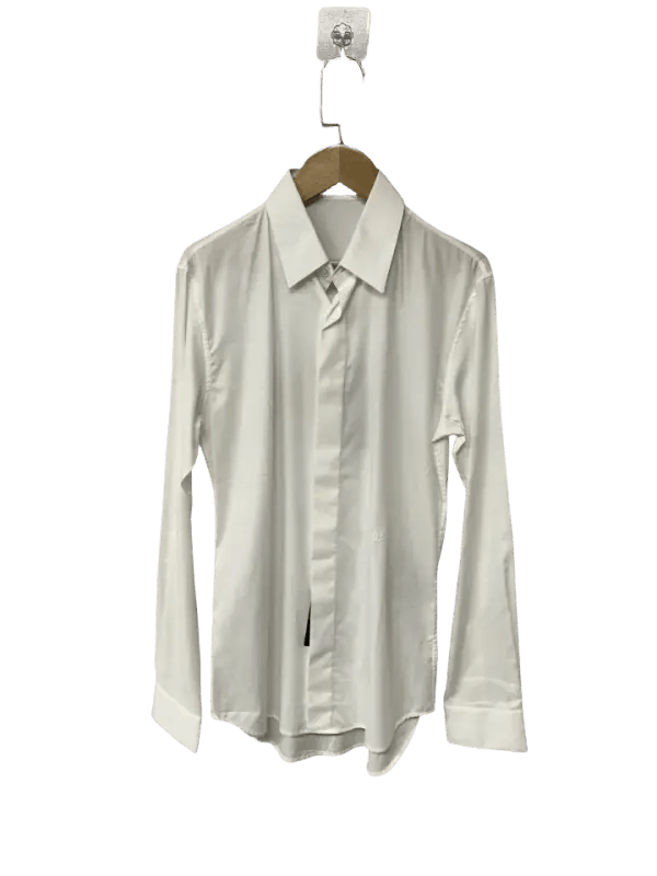 Dior Dior Men's White Gothic Dot Long Sleeve Shirt 0079-25