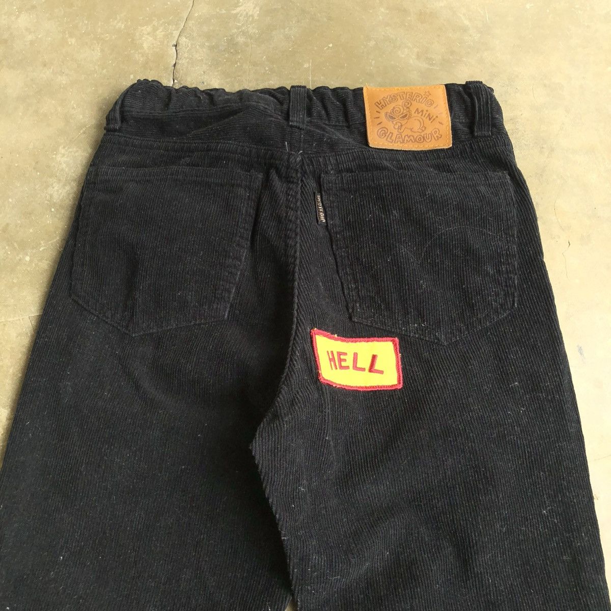 Hysteric Glamour FOR KIDS‼️Vintage Hysteric Glamour Mini Corduroy Pants Black Size US 26 / EU 42 - 11 Thumbnail