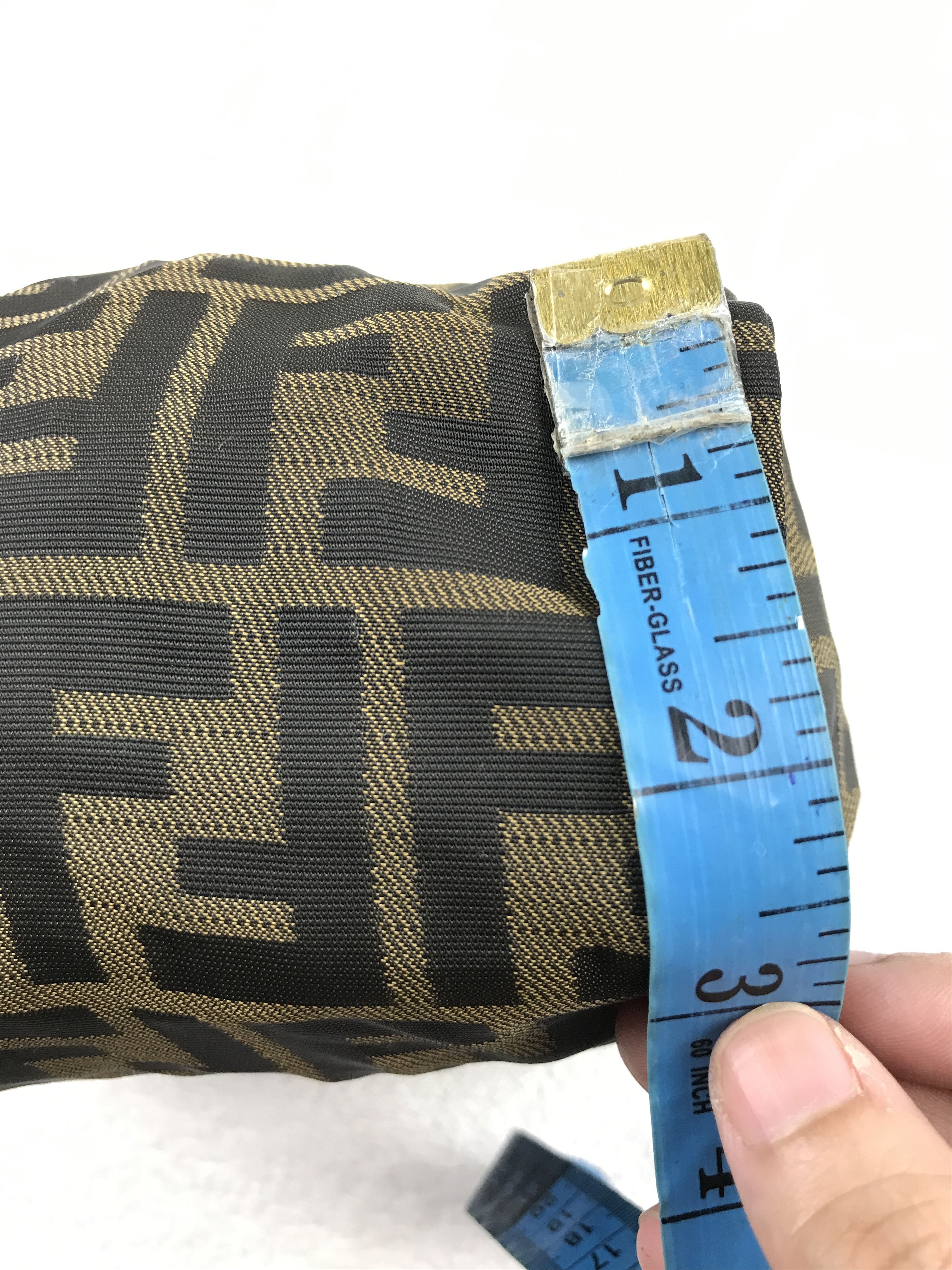Fendi × Vintage Fendi Zucca Jacquard Mini Tote Bag Size ONE SIZE - 14 Thumbnail