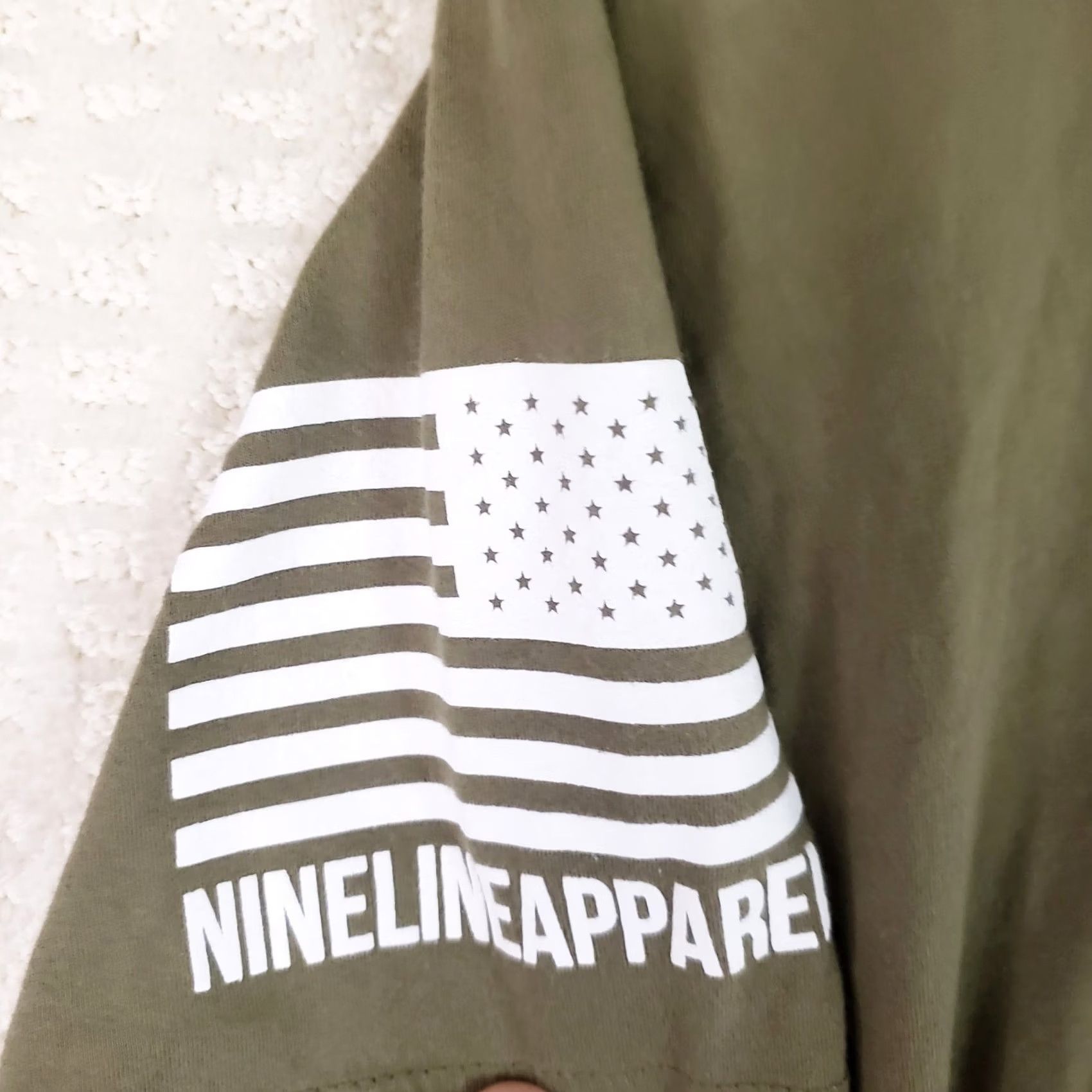 Vintage Nine Line Shepard Tactical Dollar Bill Green American Flag T Shirt Mens S Crew Neck Short Sleeve Cotton Jersey Logo Graphic All Over 19" AtoA Size US S / EU 44-46 / 1 - 4 Thumbnail