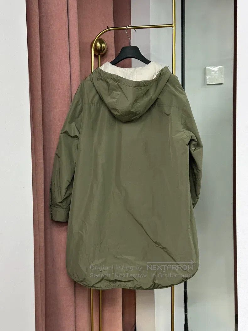 Brunello Cucinelli Brunello Cucinelli Military Green Cotton Jacket Size XS / US 0-2 / IT 36-38 - 3 Thumbnail
