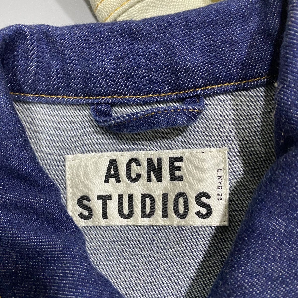 Acne Studios 2 tone Denim Jacket Size XS / US 0-2 / IT 36-38 - 11 Thumbnail