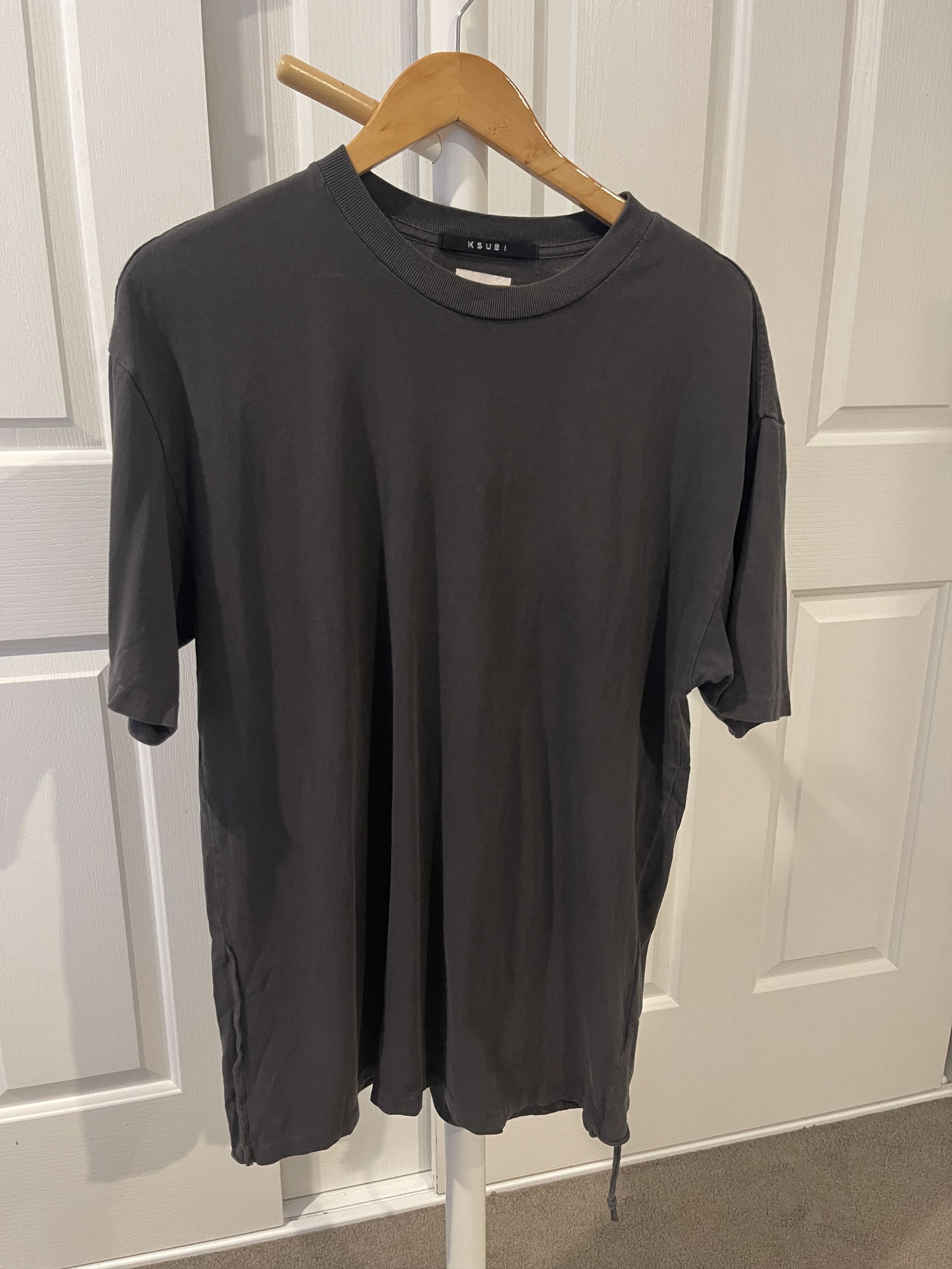 Ksubi Ksubu plain washed grey T-shirt Size US S / EU 44-46 / 1 - 1 Thumbnail