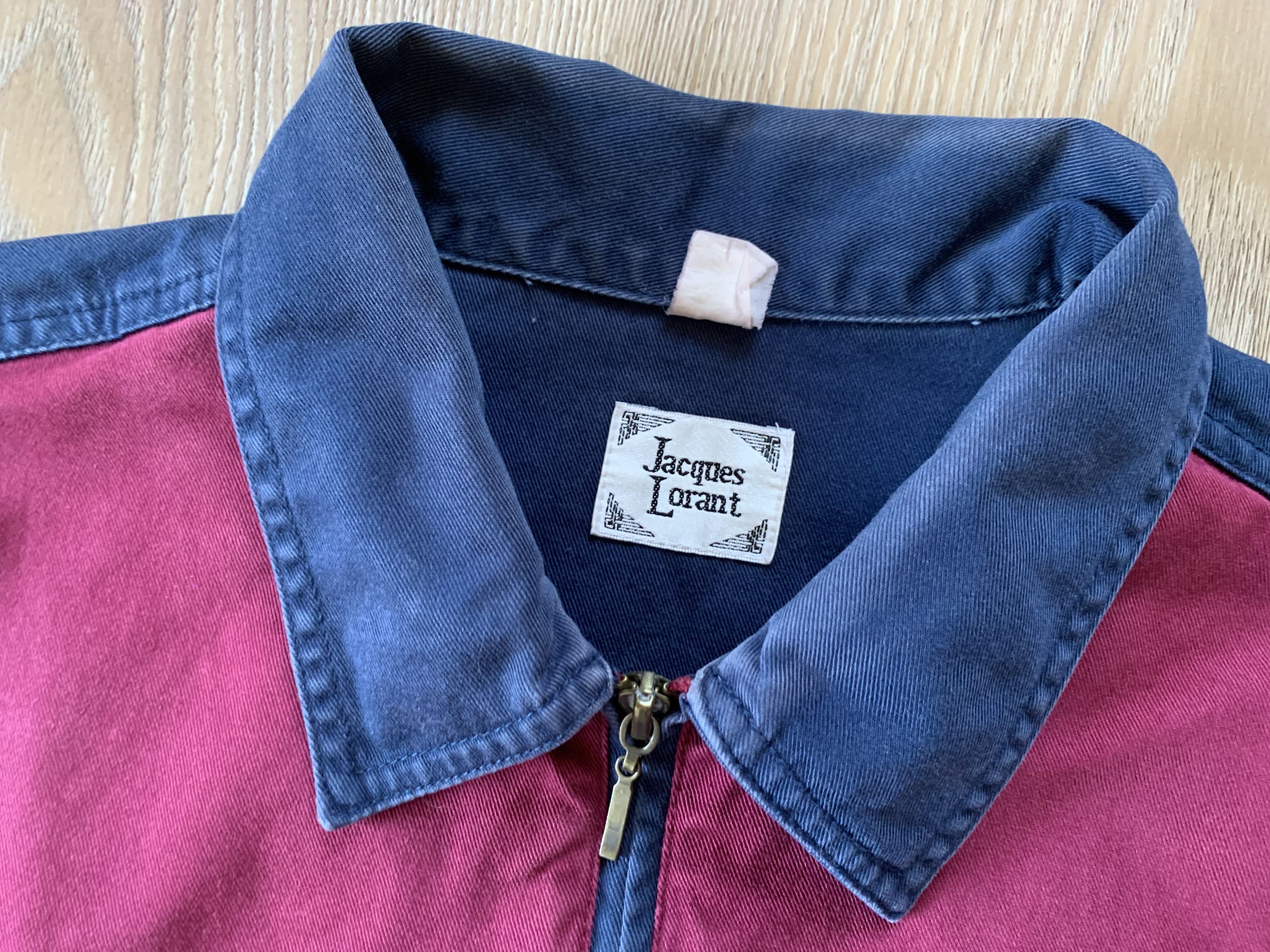 Designer × Vintage Vintage Jacques Lorant Quarter Zip Polo Sweatshirt Size US M / EU 48-50 / 2 - 5 Thumbnail