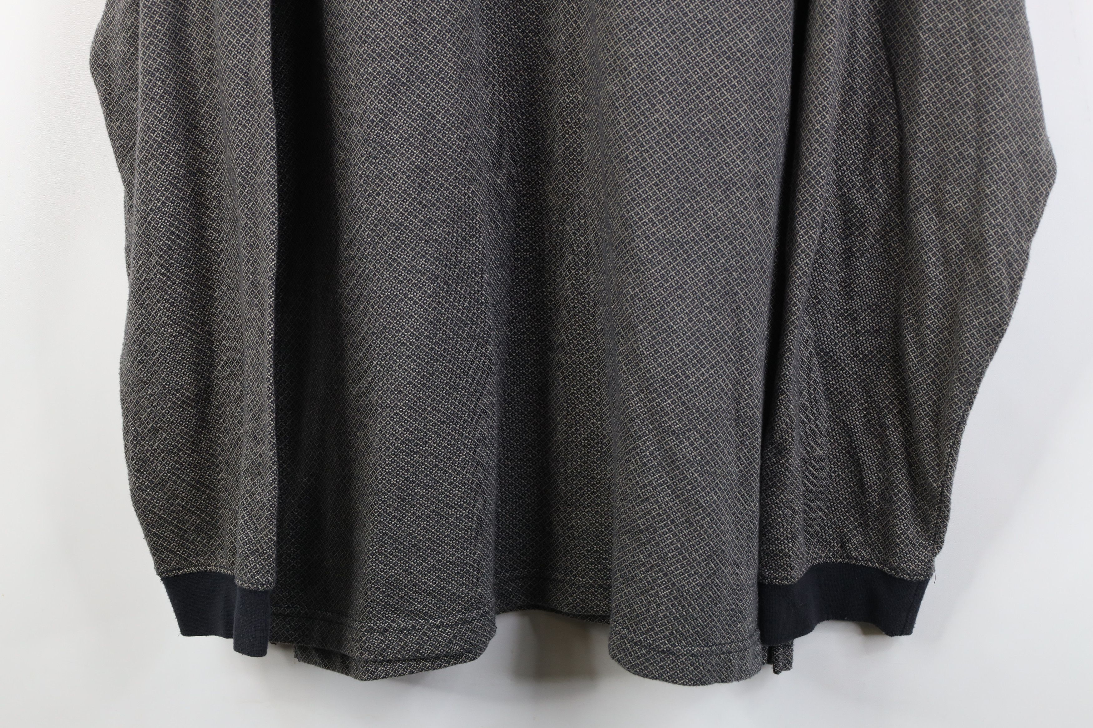 Vintage Vintage 90s Streetwear Knit Long Sleeve Rugby Polo Shirt Size US XL / EU 56 / 4 - 3 Thumbnail