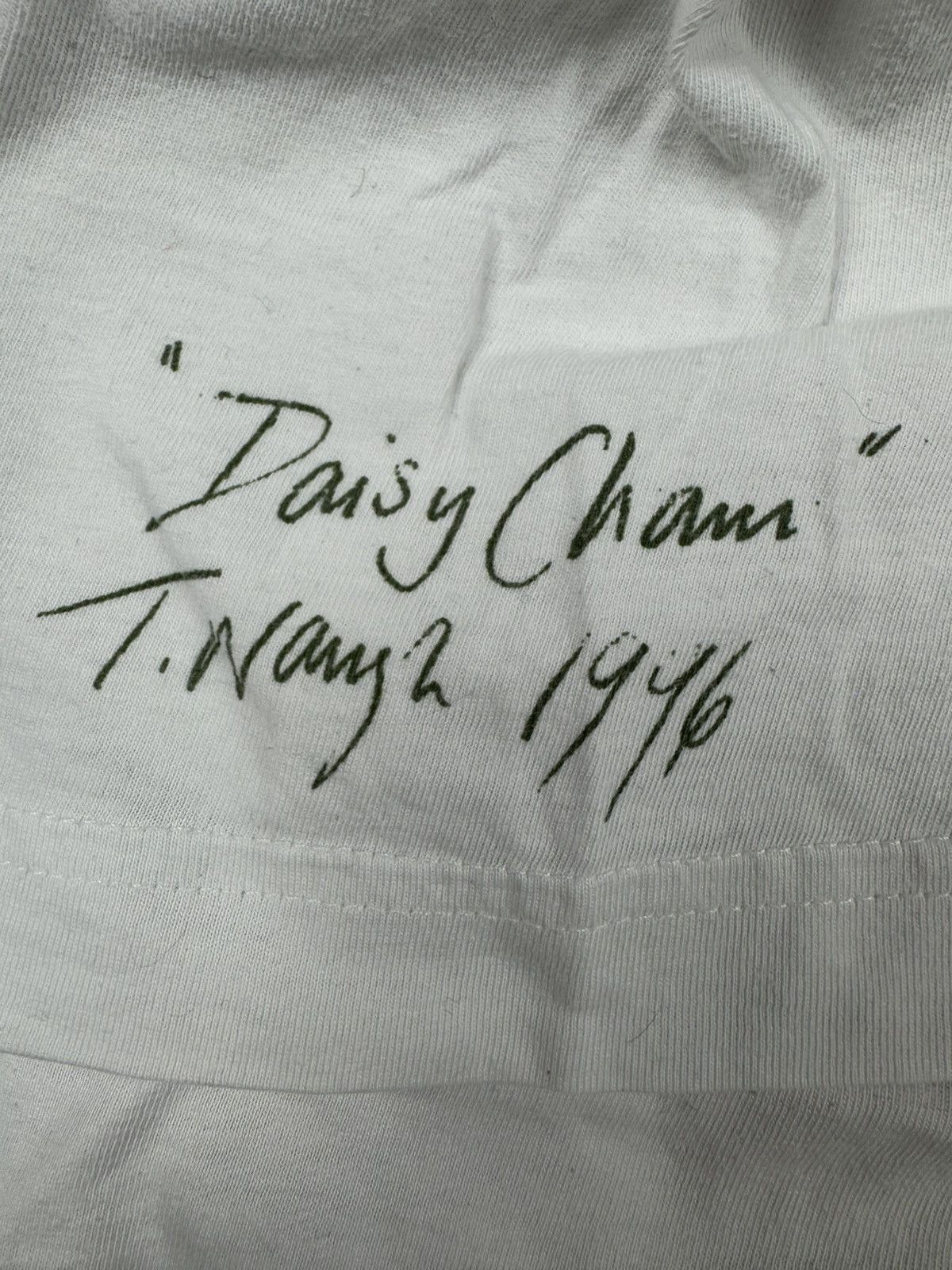 Vintage Vintage 1996 Daisy Cham by Trevor Waugh graphic art tee Size US XL / EU 56 / 4 - 5 Thumbnail
