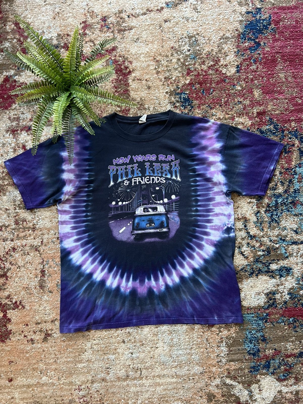 Band Tees × Grateful Dead × Vintage 🎴 90’s PHIL LESH AND FRIENDS NEW YEARS RUN Y2K OVERSIZE TEE Size US XL / EU 56 / 4 - 1 Thumbnail