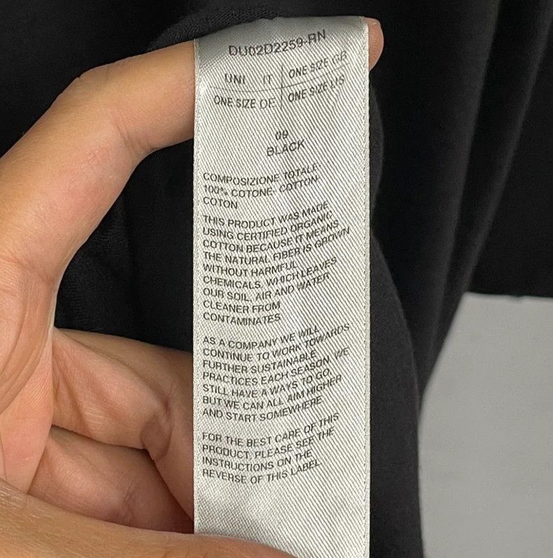 Rick Owens rick owens size os 24 FW double line streamer24fw multi-li Size US M / EU 48-50 / 2 - 3 Thumbnail