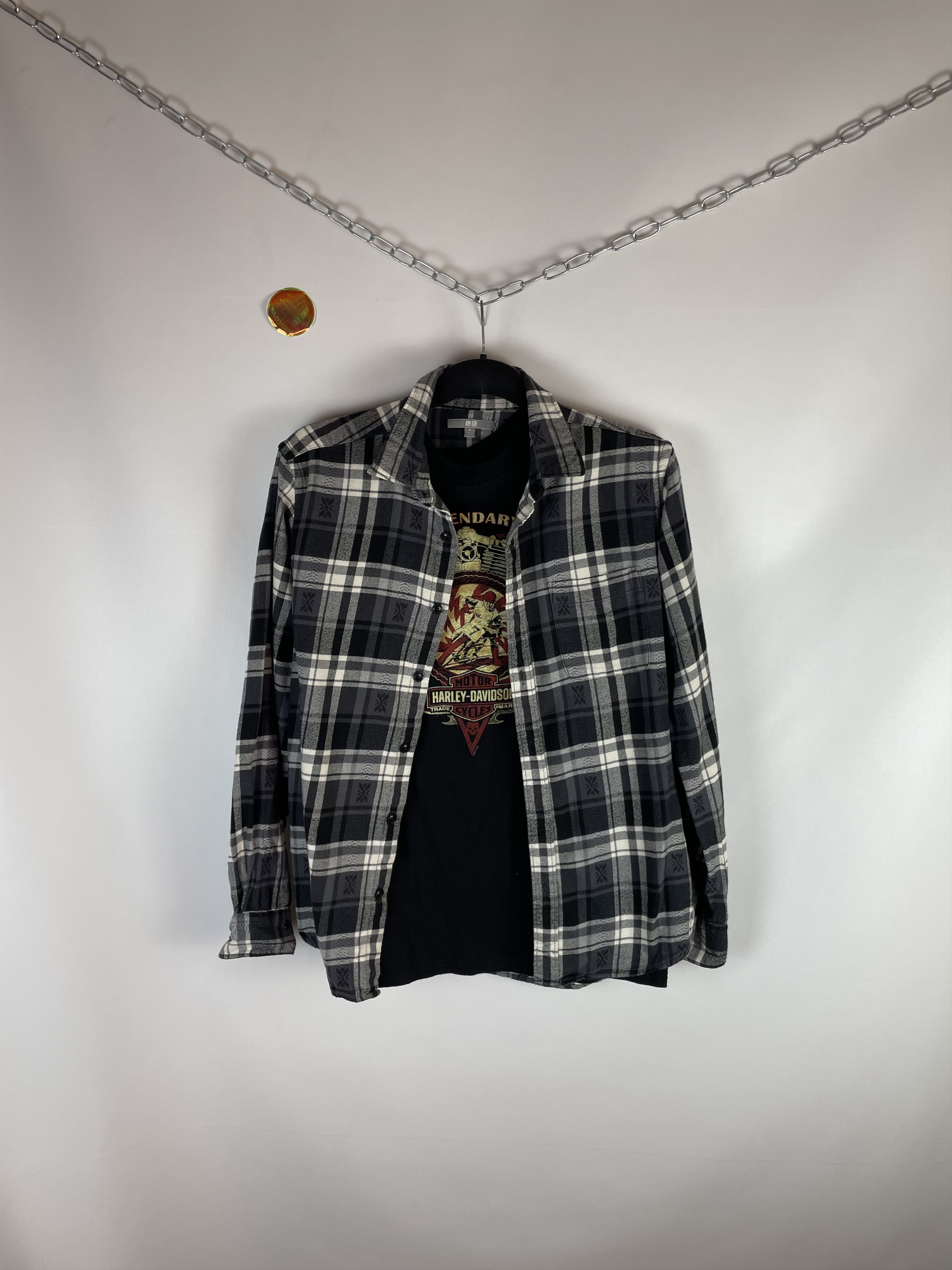 Flannel Flannel Uniqlo Vintage Shirt Size US M / EU 48-50 / 2 - 1 Thumbnail