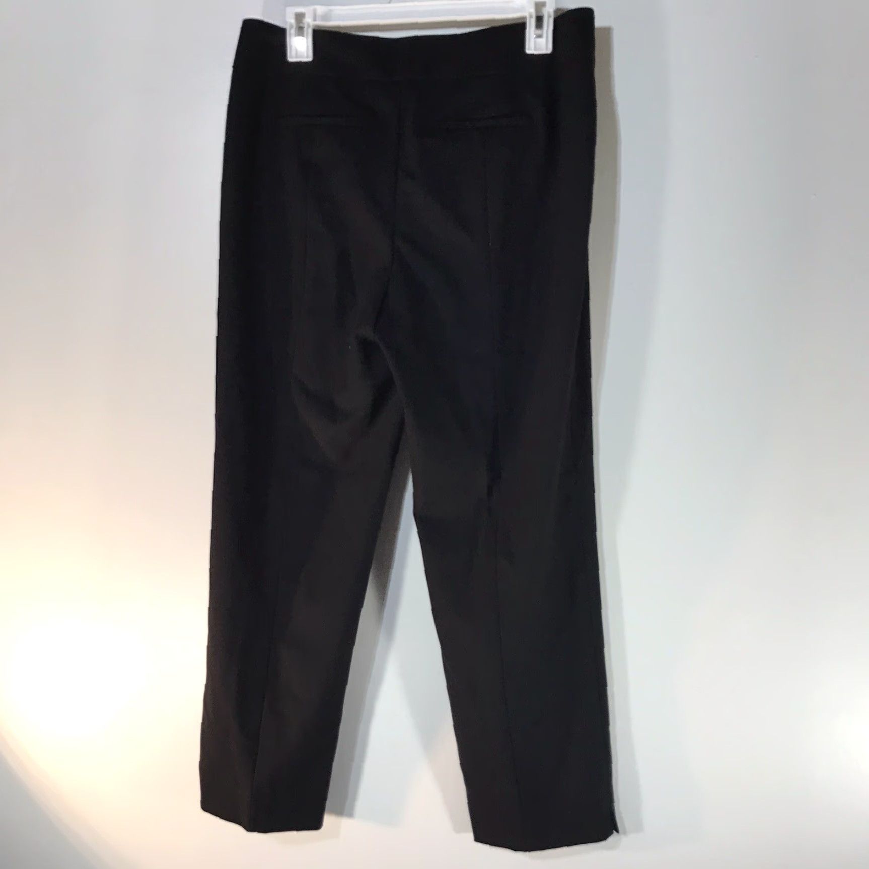 Talbots Talbots Black Cropped Pants Womens Size 8 Regular Lightweight Stretch Workwear Size 30" / US 8 / IT 44 - 2 Thumbnail