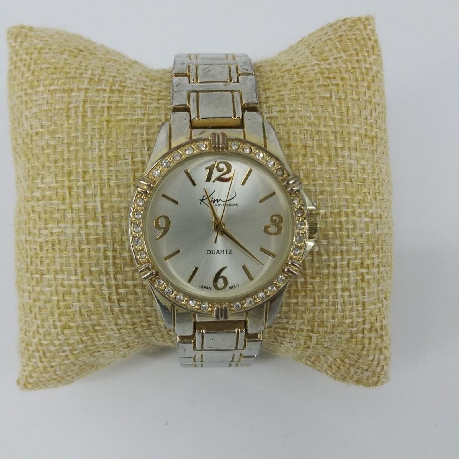 Vintage Kim Rogers Wristwatch WatchQuartz Japan Mov't Gold Tone Size ONE SIZE - 2 Thumbnail