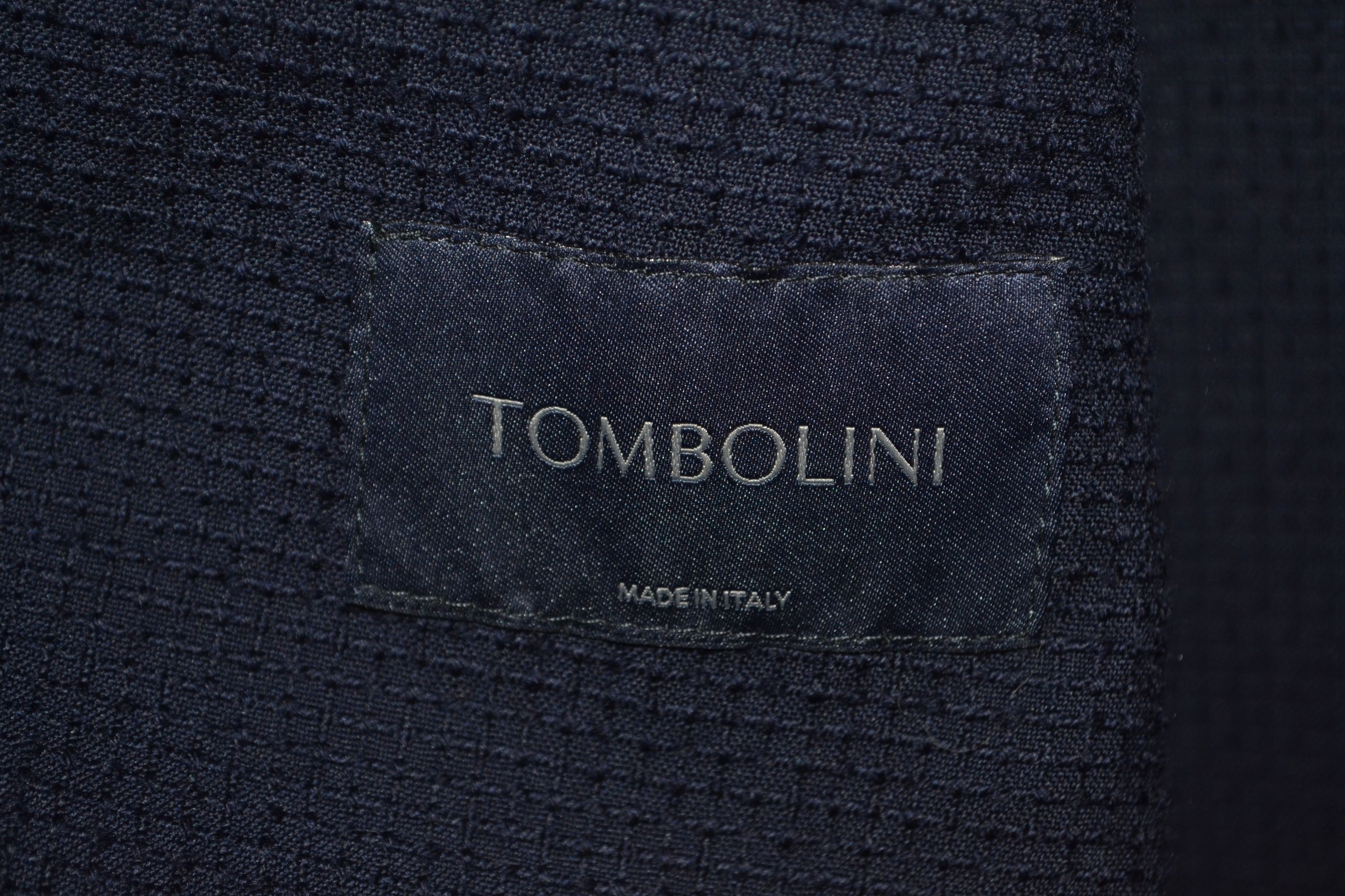 Tombolini Tombolini Dream Flou 2 Navy Blue Sport Coat Blazer 56 46R Size 46R - 3 Thumbnail