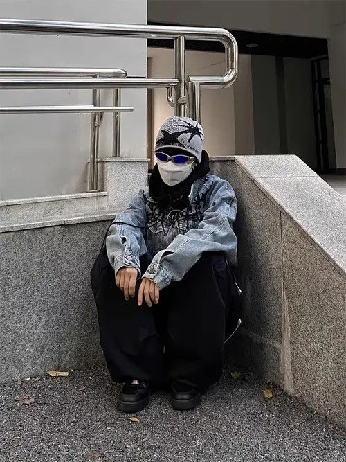 VIBE Knit Hat Winter Beanie Kpop Y2k Size ONE SIZE - 5 Thumbnail