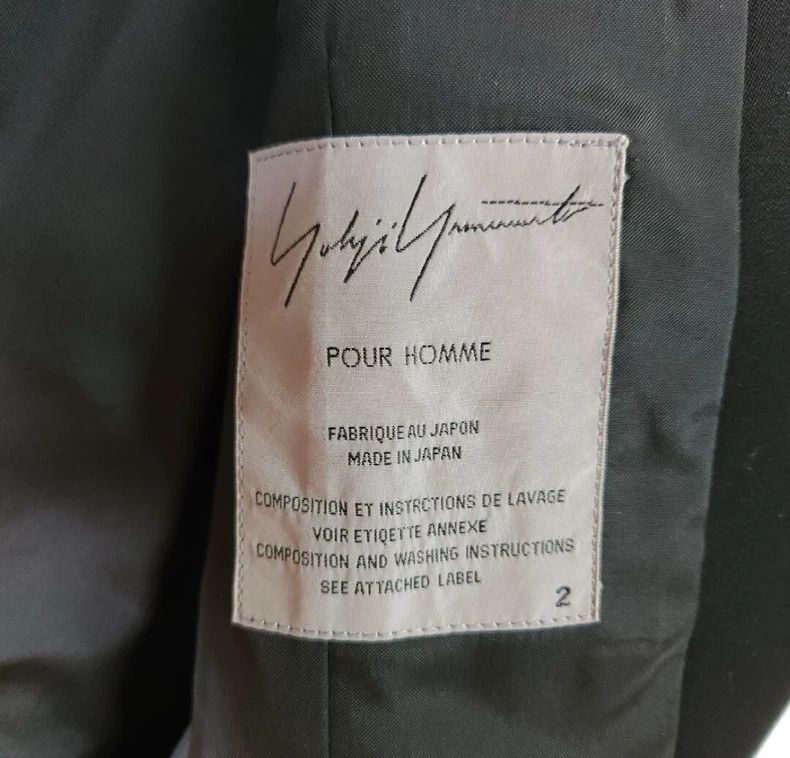 Yohji Yamamoto Yohji Yamamoto 2003 AW Sheepskin Collar Wool Jacket Size US M / EU 48-50 / 2 - 5 Thumbnail
