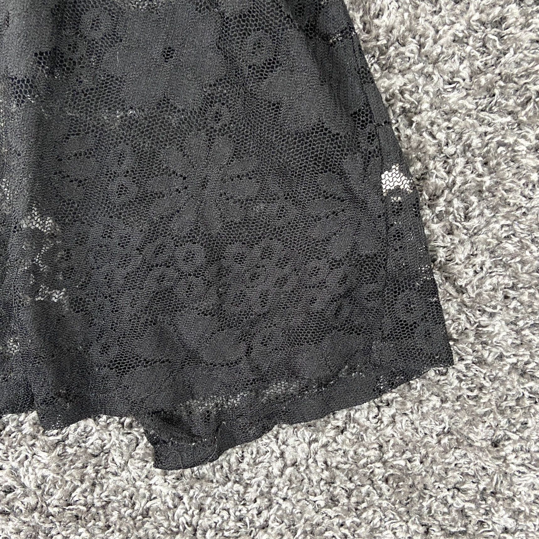 Vintage Chris & Carol Tank Shirt Women Lace Black Spaghetti Straps Small S Womens Size S / US 4 / IT 40 - 2 Thumbnail