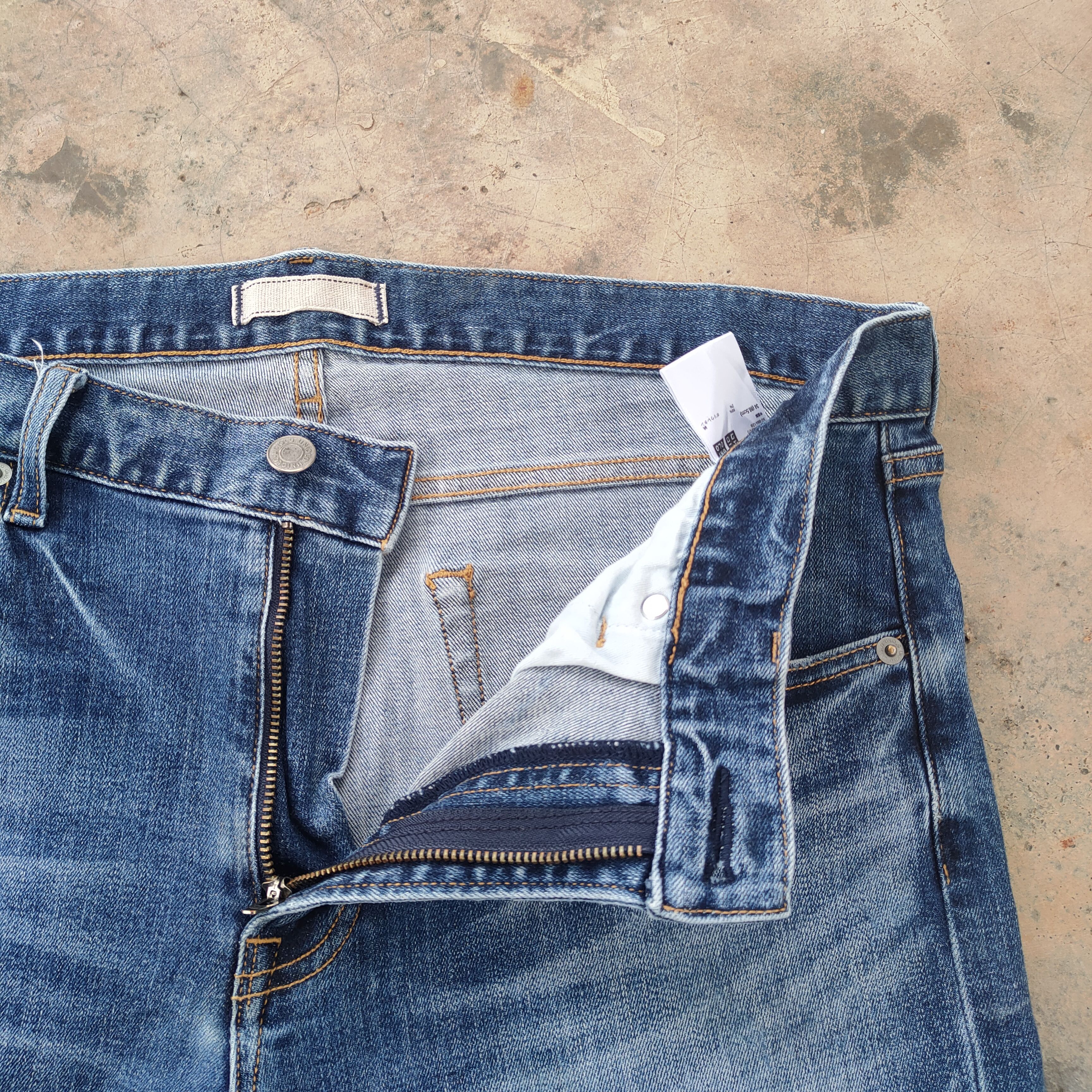 Japanese Brand VINTAGE JAPANESE FADED SKINNY JEANS DENIM PANTS Size US 34 / EU 50 - 7 Thumbnail