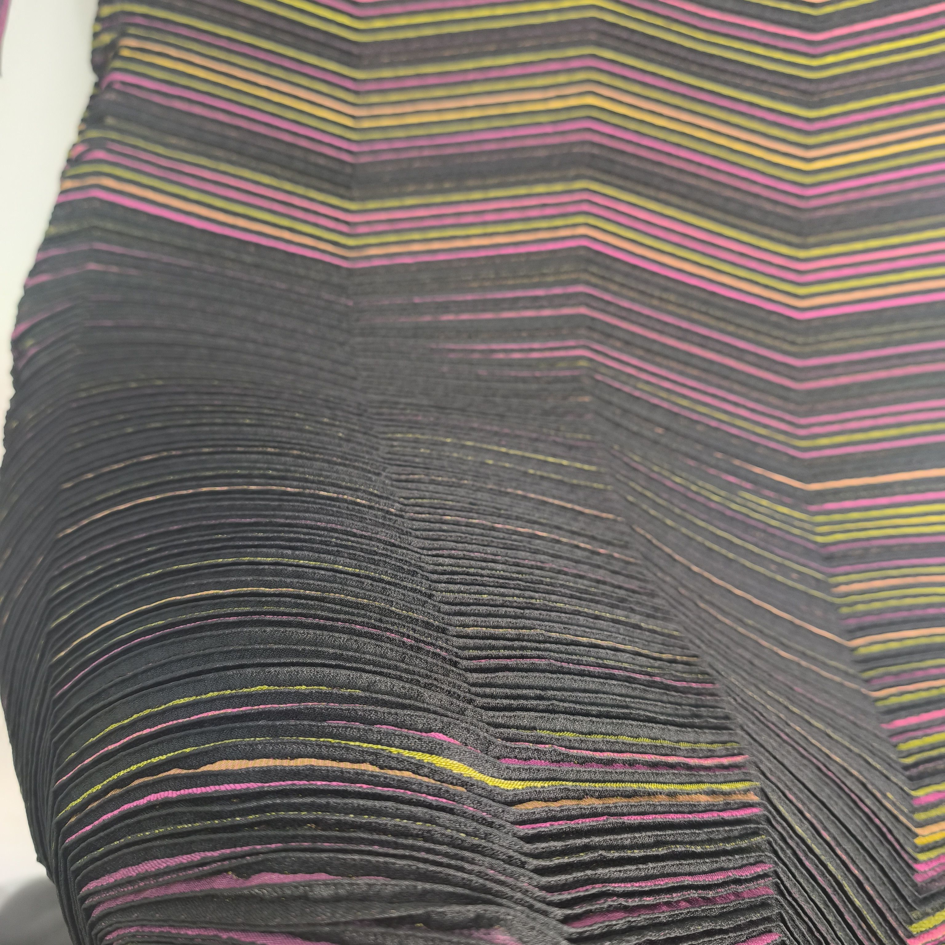 Pleats Please Issey Miyake Issey Miyake Runway Dress – A/W 2015 Zigzag Pleats Size ONE SIZE - 5 Thumbnail