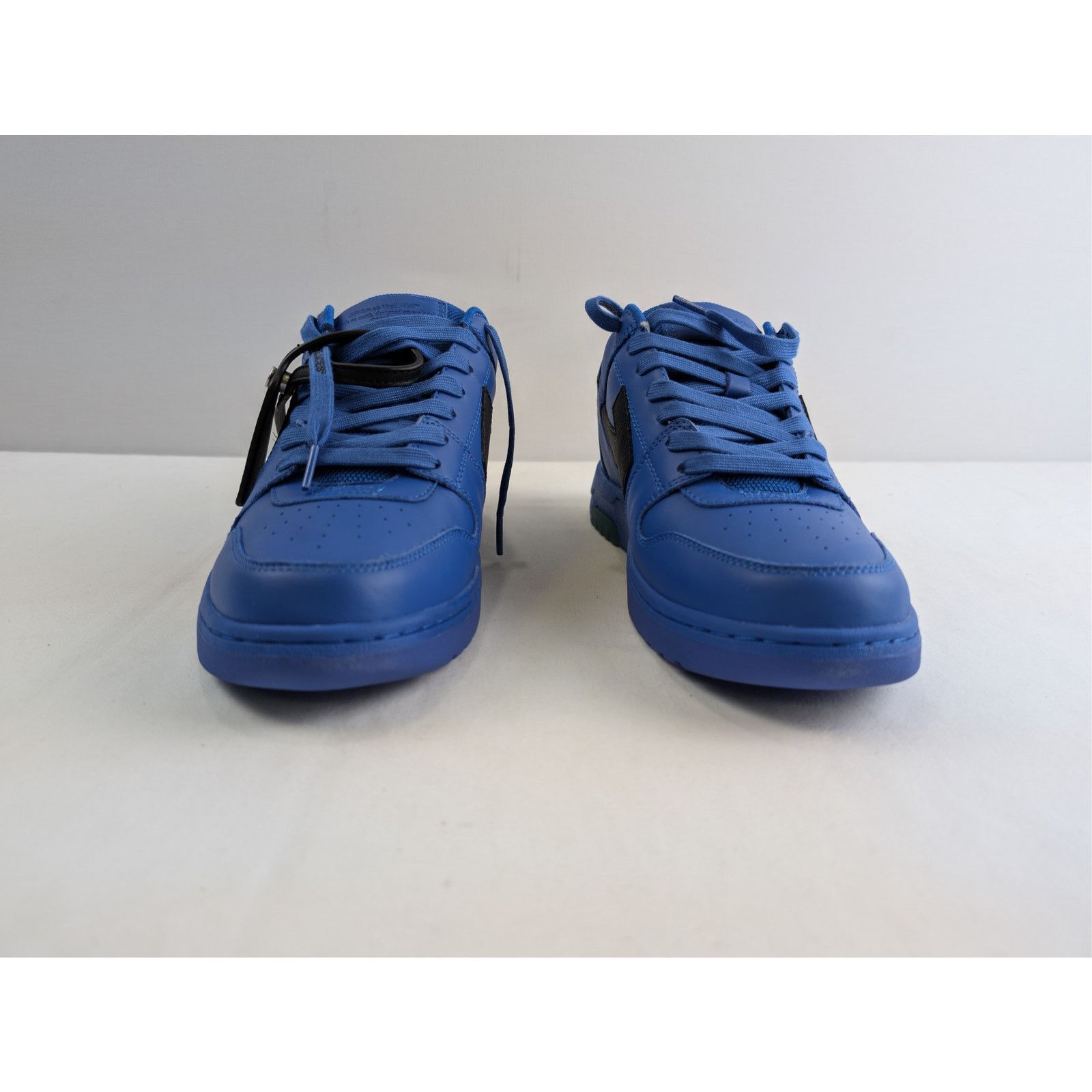 Off-White o1rshd1 Out of Office Calf Leather sneakers in Blue/Black Size US 9 / EU 42 - 9 Thumbnail
