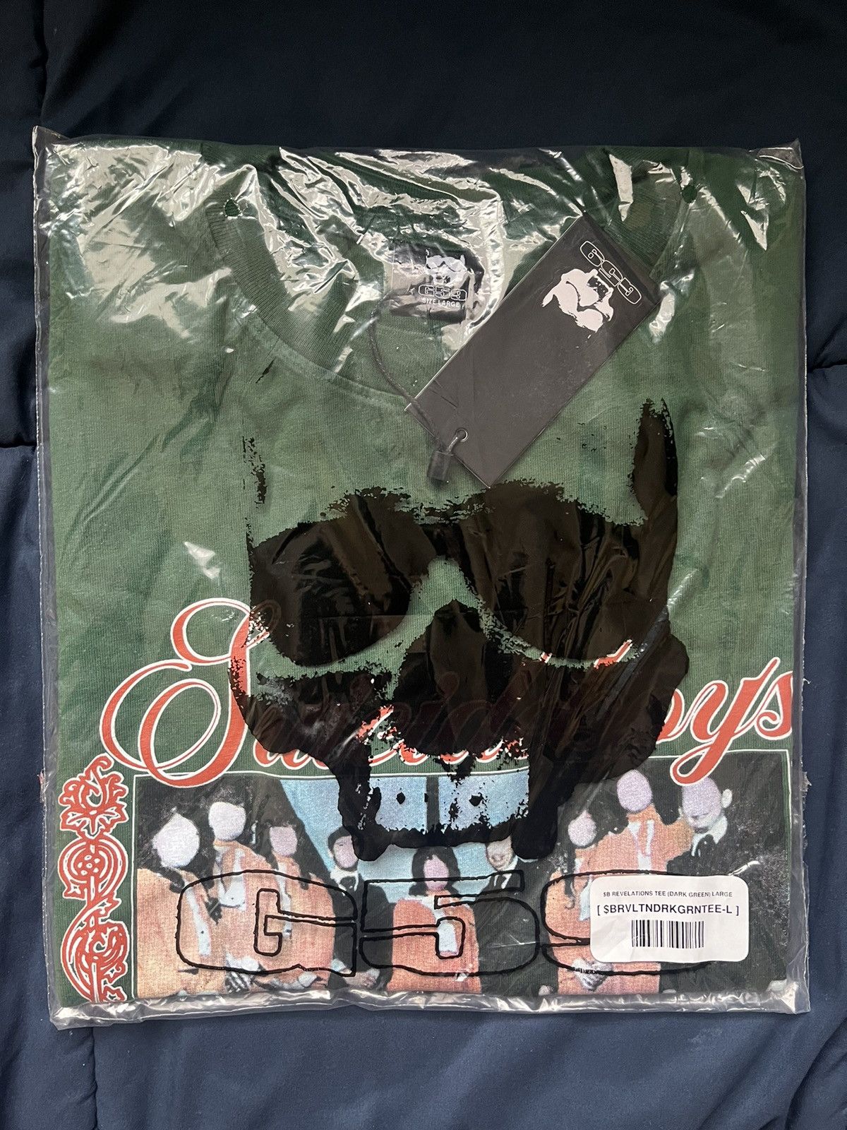 Band Tees $b Tee (Green) Size US L / EU 52-54 / 3 - 1 Thumbnail