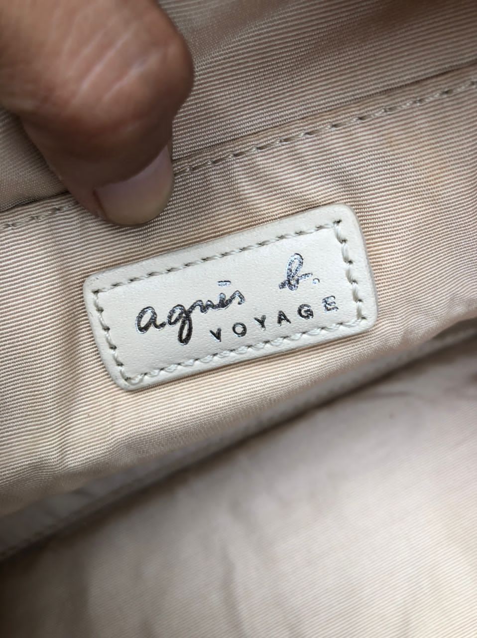 agnes b. Vintage Agnes B. Voyage FullPrint Bag Size ONE SIZE - 6 Thumbnail