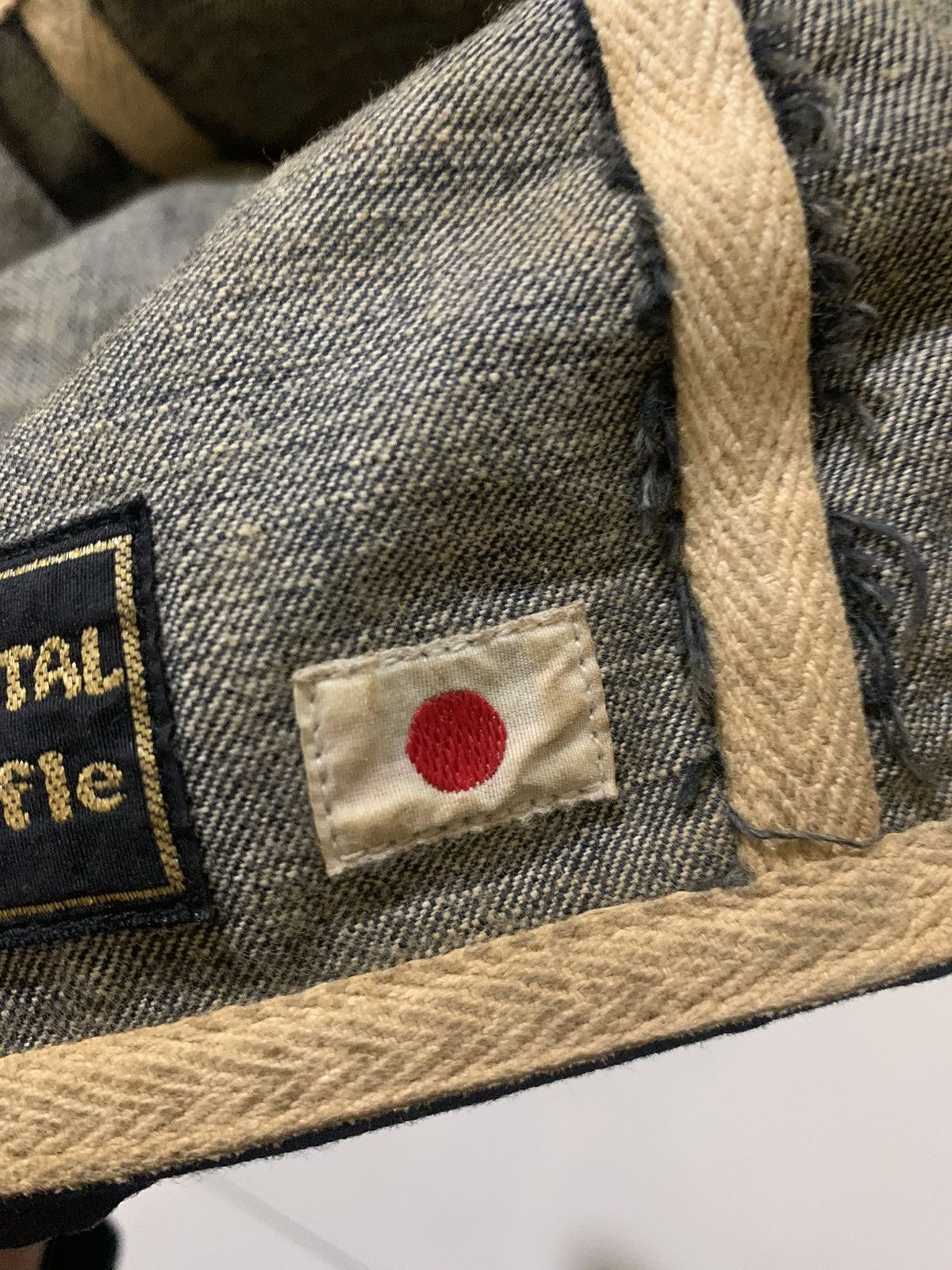 Kapital × Kapital Kountry Kapital duffle mechanic cap | Grailed
