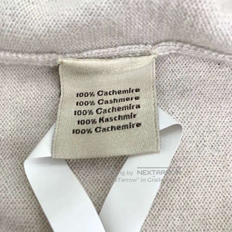Hermes Hermes Gray poker flower round-neck cashmere knit sweater Size US XL / EU 56 / 4 - 6 Thumbnail