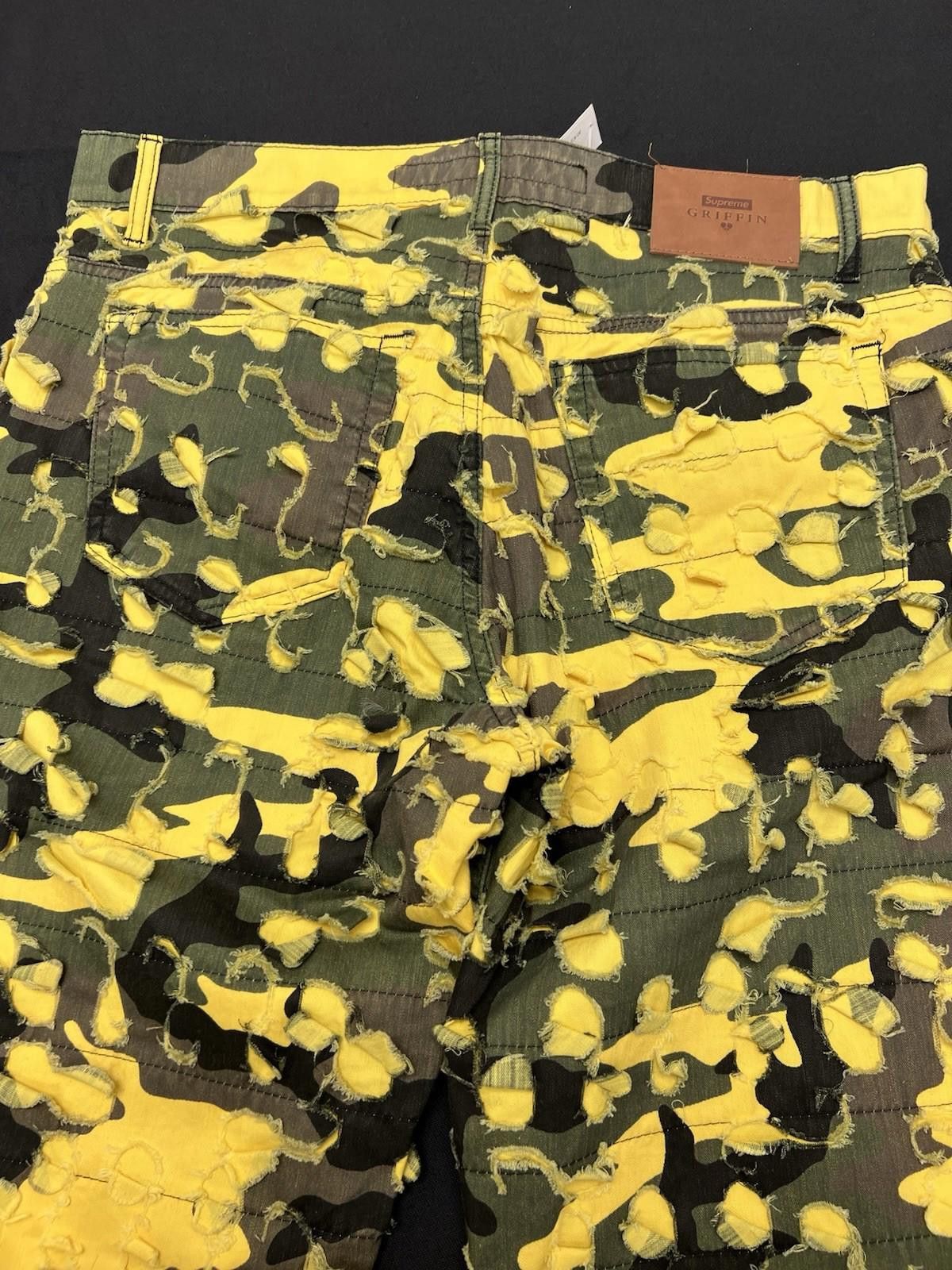 Supreme FW22 SUPREME GRIFFIN 5-POCKET JEAN OLIVE PANTS PANT SIZE 32 Size US 32 / EU 48 - 10 Thumbnail