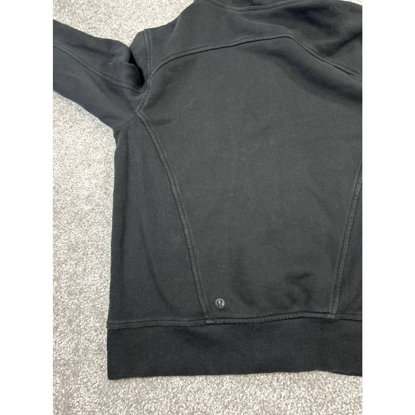 Lululemon Lululemon Hoodie Womens 8 Black Full Zip Fleece Sweatshirt Zip Hooded Activewear 8 Black Womens Hoodie Size M / US 6-8 / IT 42-44 - 8 Thumbnail