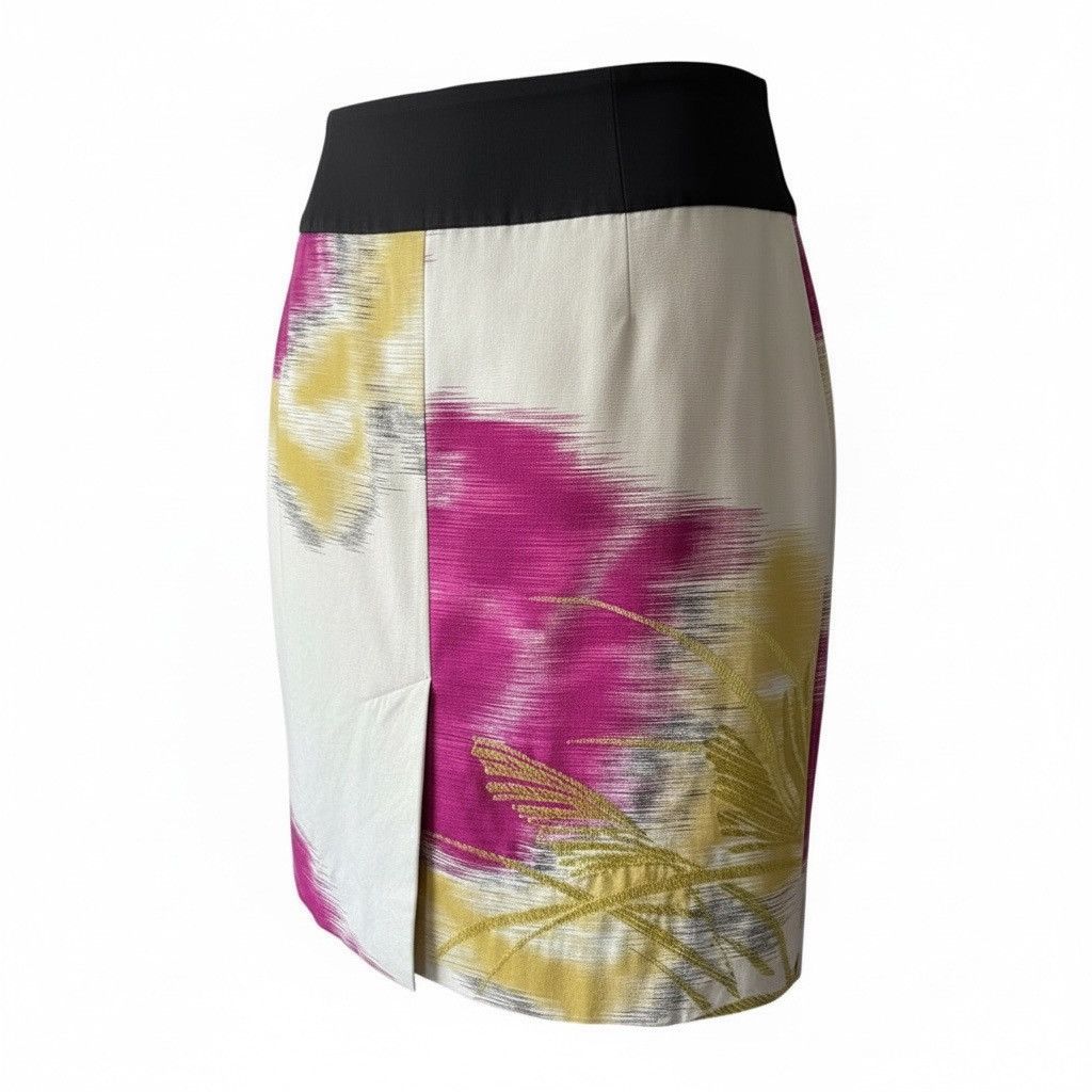 Anthropologie Anthropologie Floreat Origami Jacquard Cotton Skirt sz.4 Size 27" / US 4 / IT 40 - 7 Thumbnail