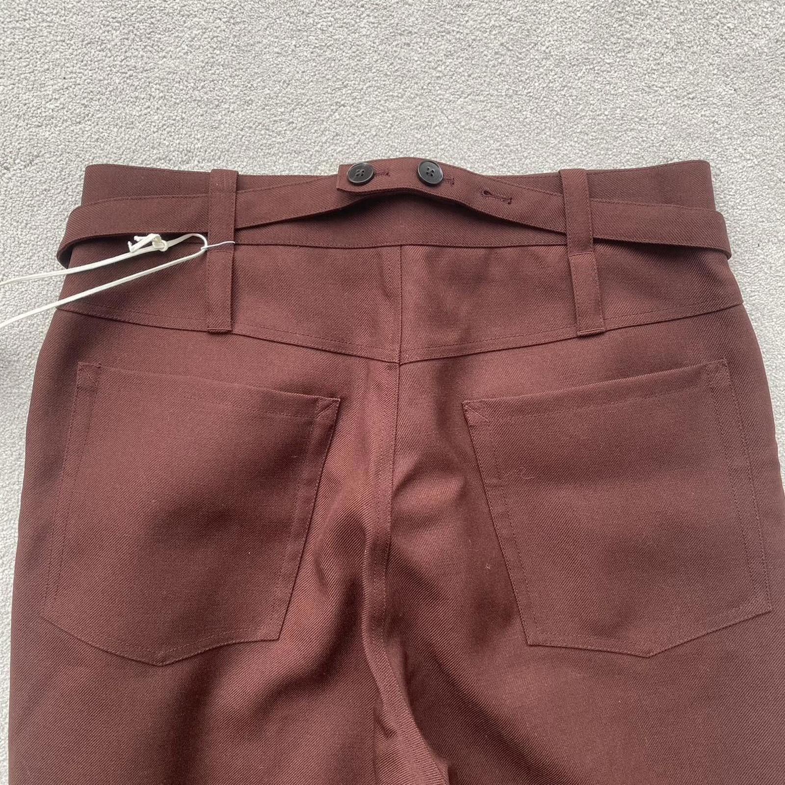 Jil Sander Jil Sander High Waisted Wool Trousers Size US 30 / EU 46 - 3 Thumbnail