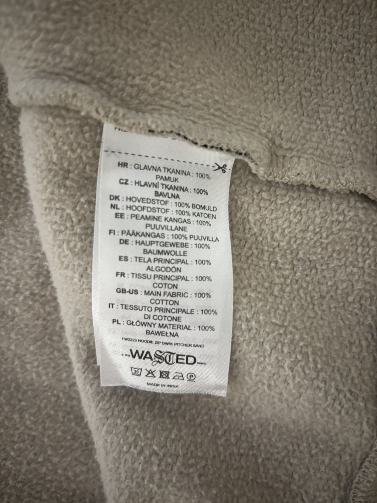 Wasted Paris Wasted paris zip up Size US M / EU 48-50 / 2 - 5 Thumbnail