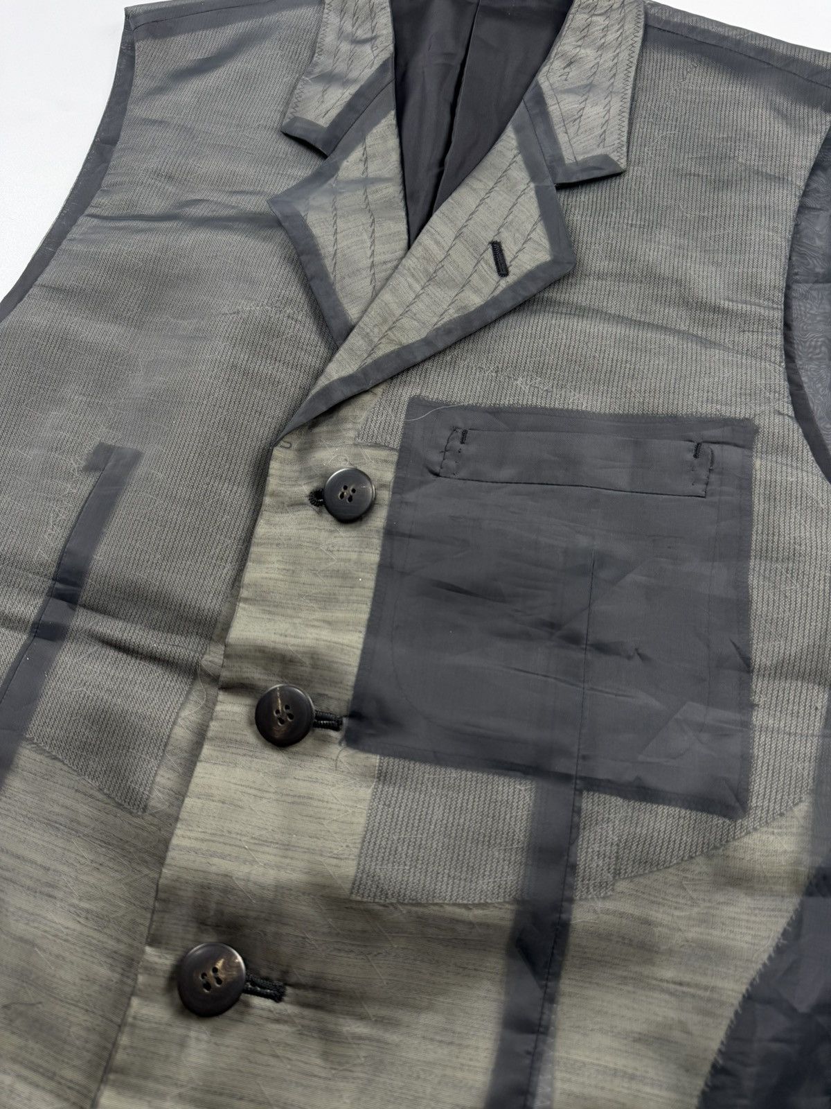 Issey Miyake Issey Miyake Men S/S’96 Vest Size US M / EU 48-50 / 2 - 9 Thumbnail