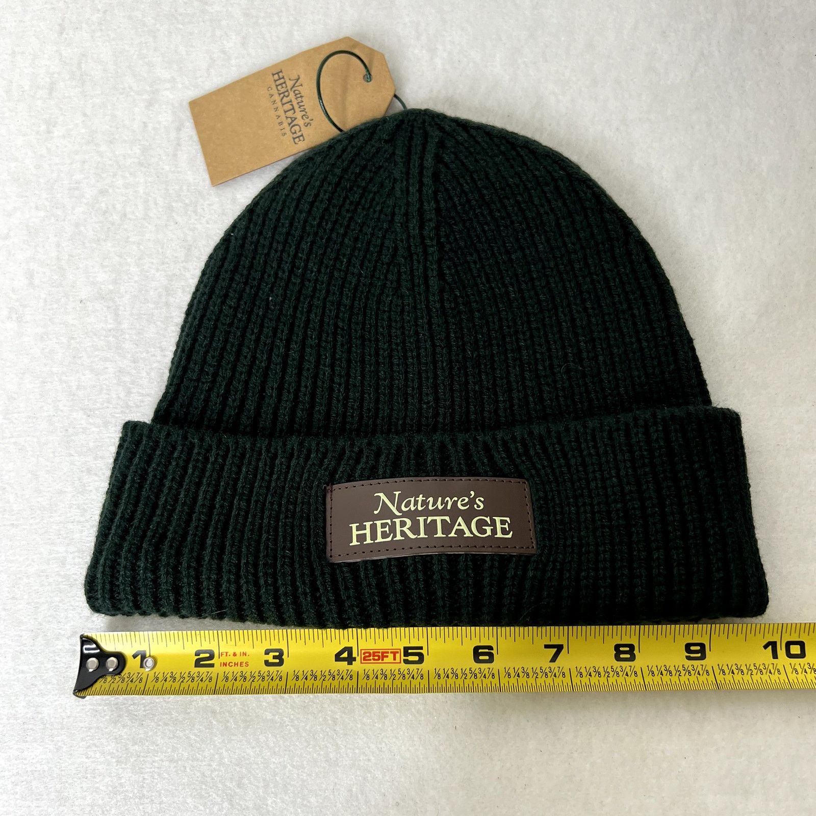 Other Nature's Heritage Green Knit Beanie Hat Size ONE SIZE - 5 Thumbnail