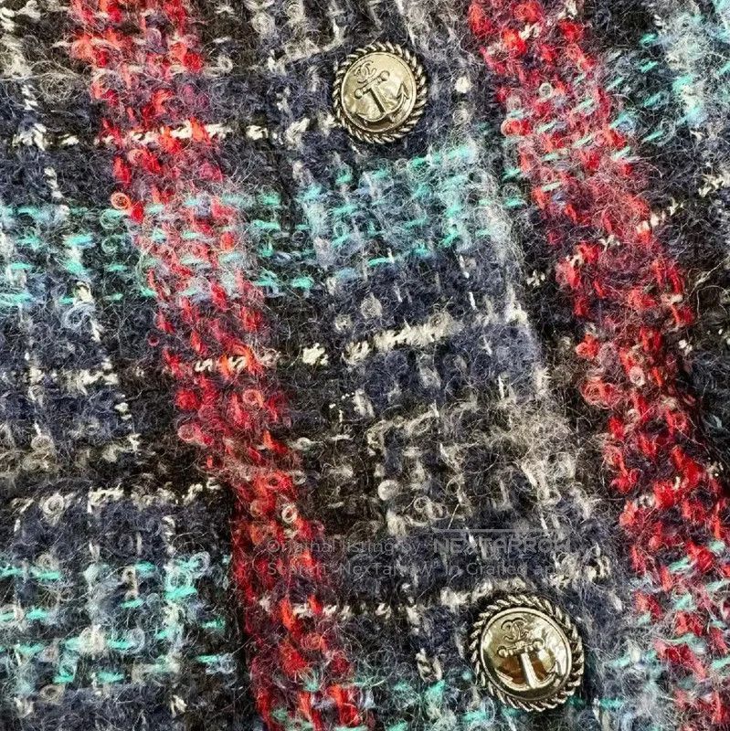 Chanel Chanel Multicolor Mid-Length Women's Coat . Size S / US 4 / IT 40 - 3 Thumbnail
