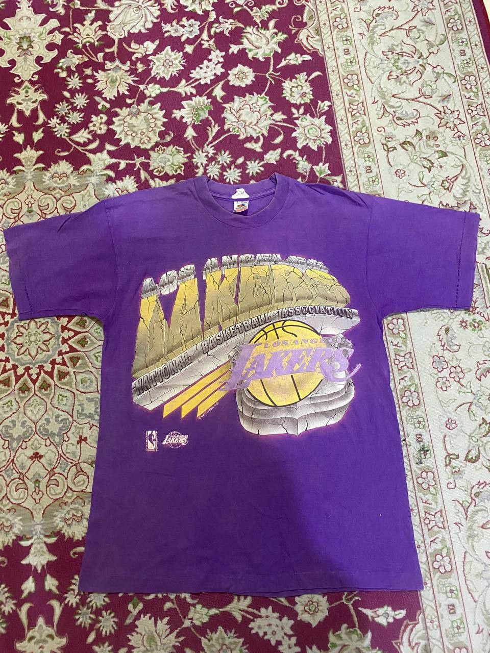 Vintage Vintage 90's NBA Los Angeles Lakers Size US L / EU 52-54 / 3 - 1 Thumbnail