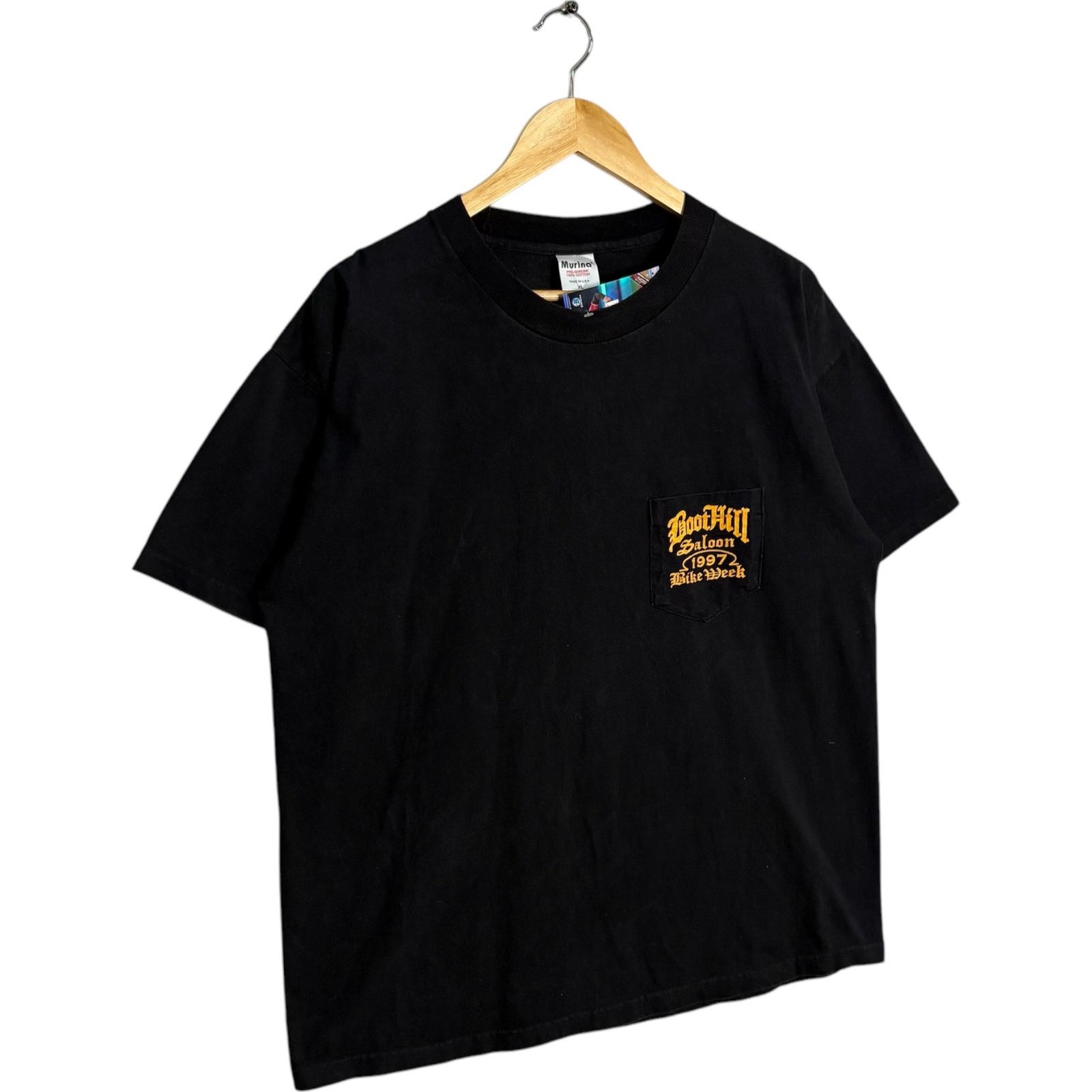 Vintage Vintage Boot Hill Saloon Bike Week Tee 1997 XL Size US XL / EU 56 / 4 - 4 Thumbnail