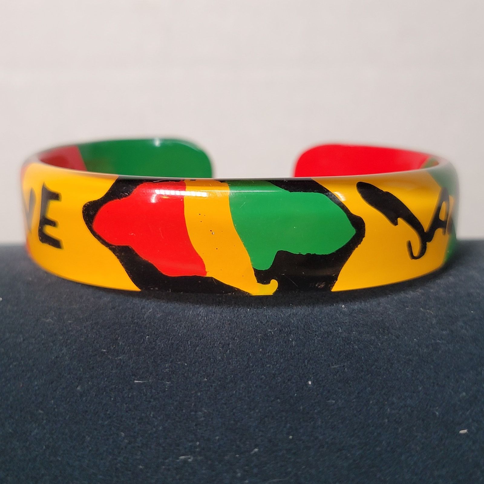 Other Jamaica Acrylic Bracelet "I Love Jamaica" Size ONE SIZE - 3 Thumbnail
