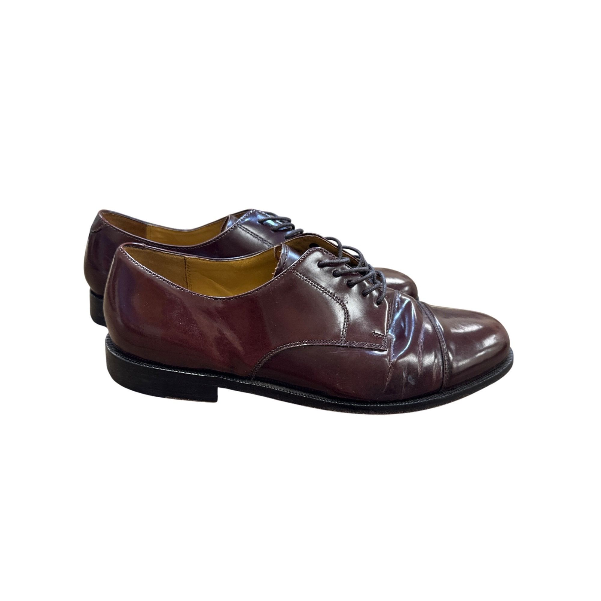 Cole Haan Cole Haan Mens Brown Leather Oxford dress shoes Size 11D SKU Size US 11 / EU 44 - 5 Thumbnail