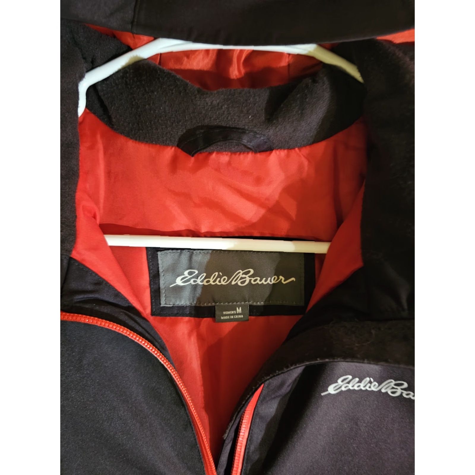 Eddie Bauer Eddie Bauer Signature WeatherEdge Full-Zip Hooded Jacket Womens Med Purple Jacket Female M Purple WeatherEdge Hoodie Zip Full-Zip Casual Outdoor Size M / US 6-8 / IT 42-44 - 3 Thumbnail