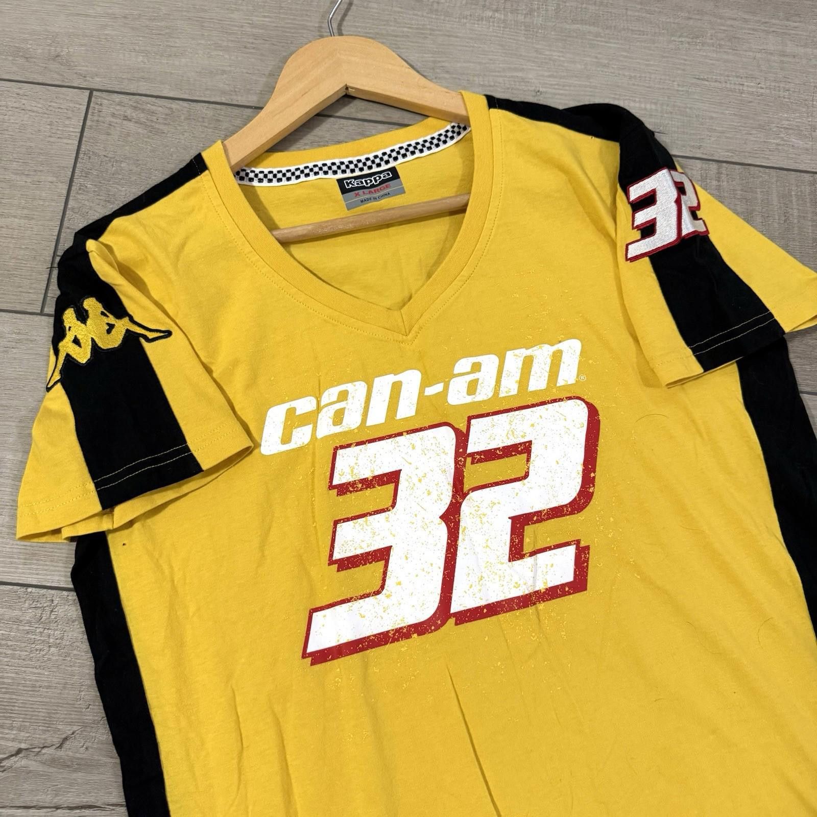 Kappa Kappa Can-Am 32 yellow racing graphic tee XL streetwear Y2K Size XL / US 12-14 / IT 48-50 - 1 Thumbnail
