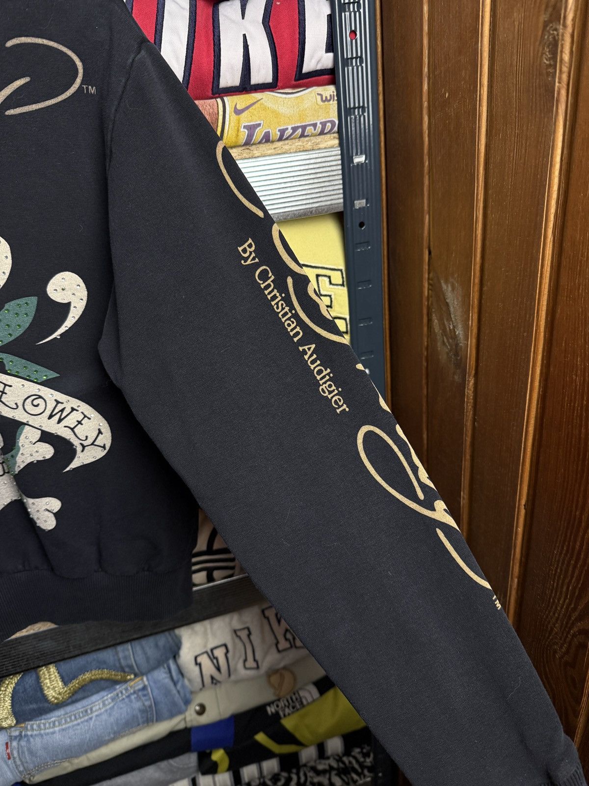 Ed Hardy Vintage Ed Hardy Zip Hoodie All Print By Christian Audigier Size US M / EU 48-50 / 2 - 10 Thumbnail