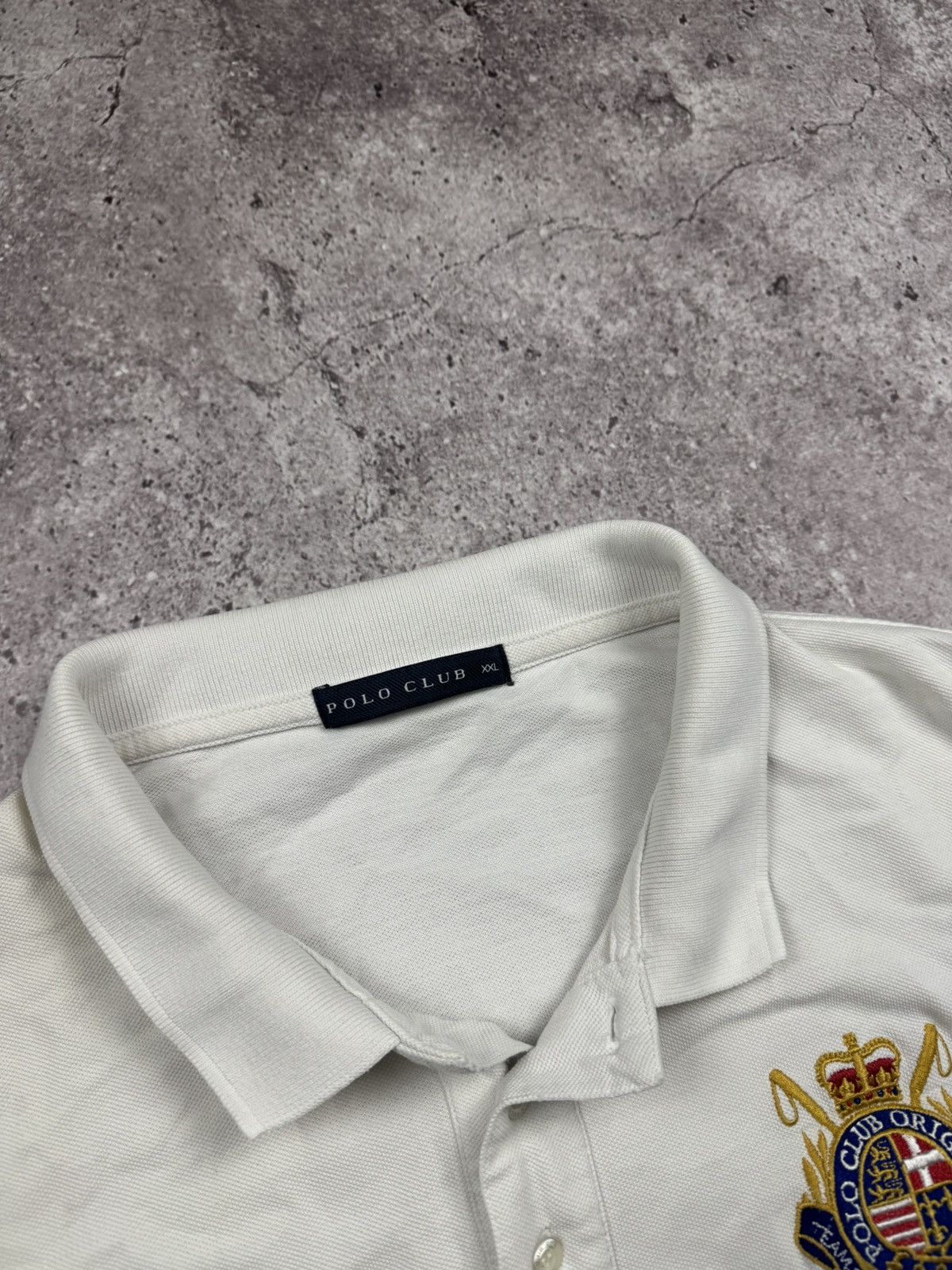 Polo Ralph Lauren Vintage Polo Ralph Lauren Y2K Club Polo T-shirt Size US XXL / EU 58 / 5 - 5 Thumbnail