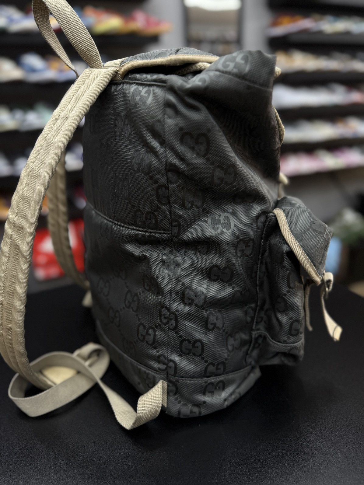 Gucci Gucci Grey Off The Grid Backpack $2220 Retail Size ONE SIZE - 6 Thumbnail