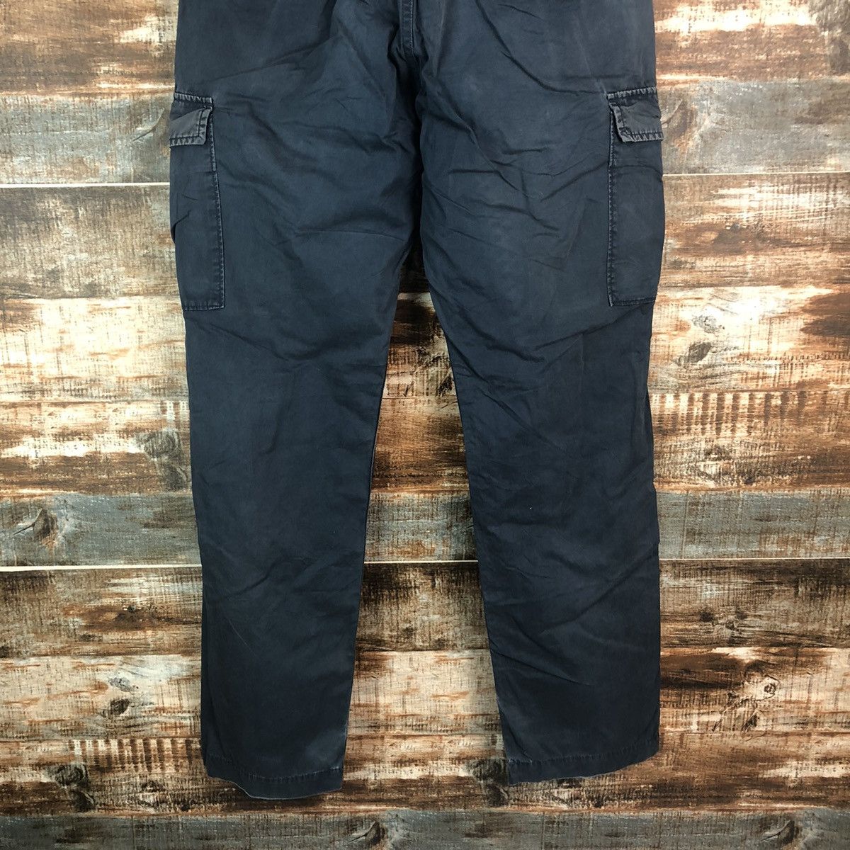 GU × Japanese Brand DL GU Dark Blue Cargo Multipocket Pants #C653 Size US 32 / EU 48 - 15 Thumbnail