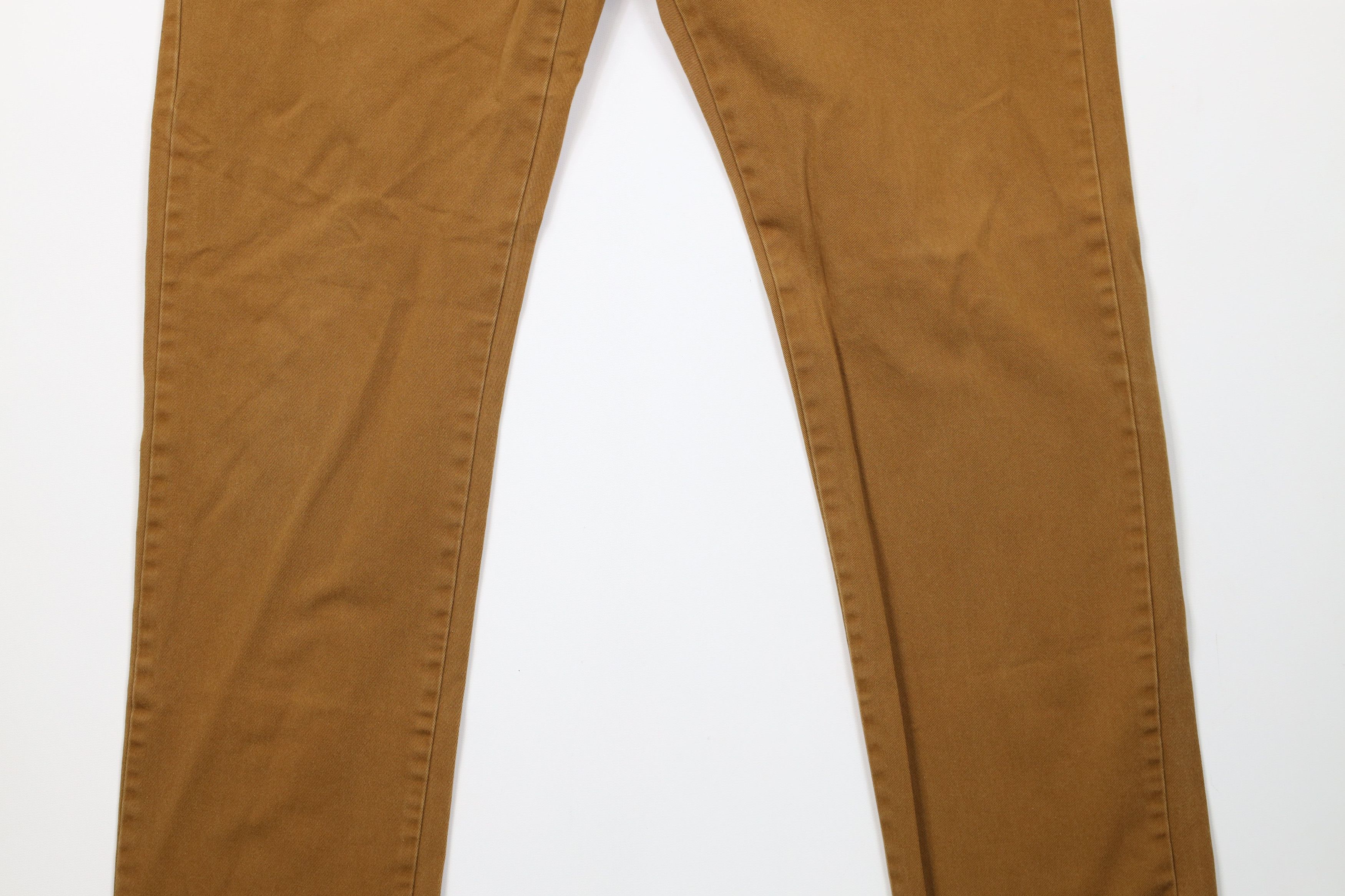 J.Crew J Crew The Driggs Straight Leg Chino Pants Brown Cotton Size US 32 / EU 48 - 3 Thumbnail