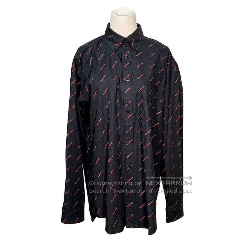 Balenciaga Balenciaga size 37 Bullet Screen Letter Shirt Size US XS / EU 42 / 0 - 1 Thumbnail