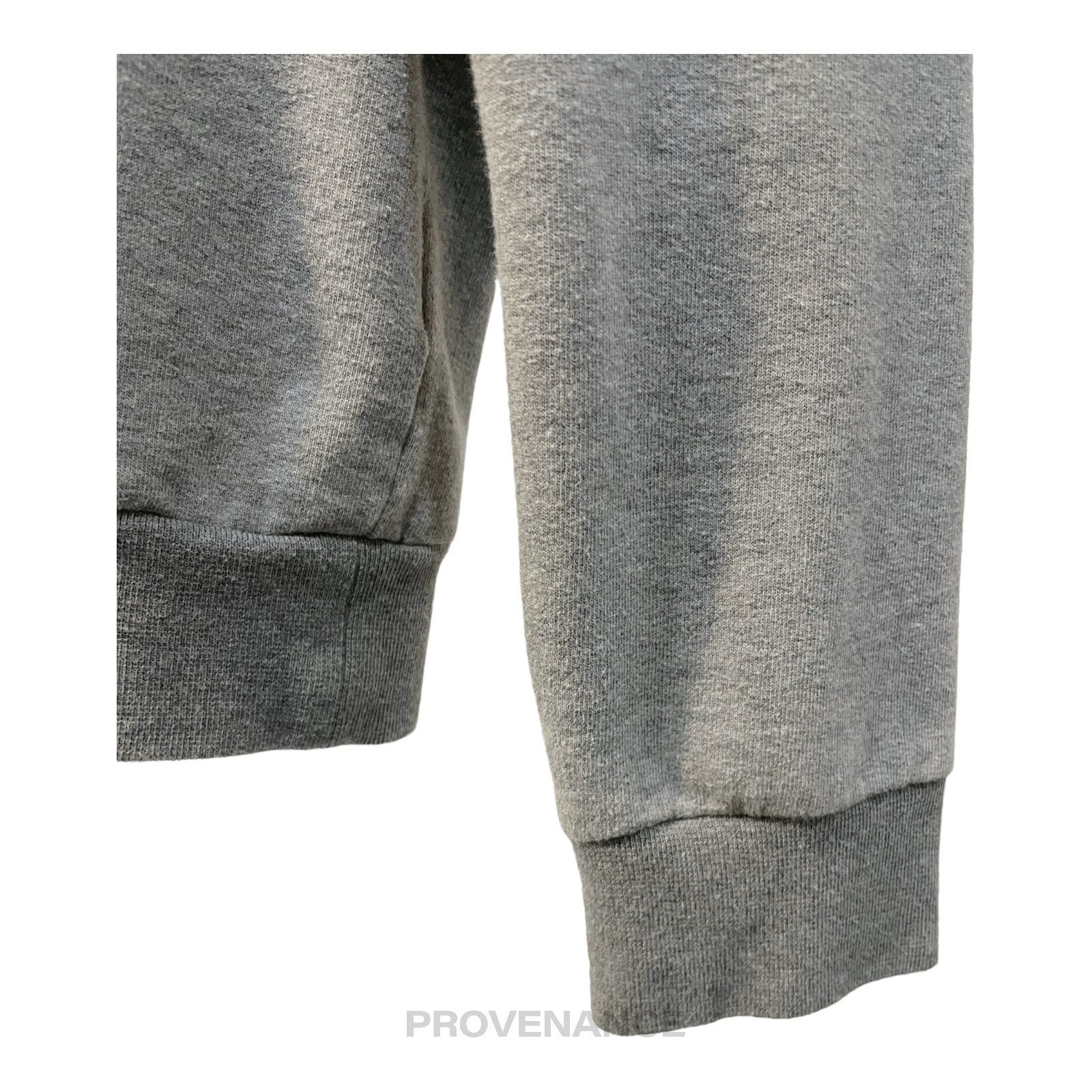 Canali 🔴 Canali Crewneck Patch Sweatshirt - Heather Grey Size US M / EU 48-50 / 2 - 6 Thumbnail