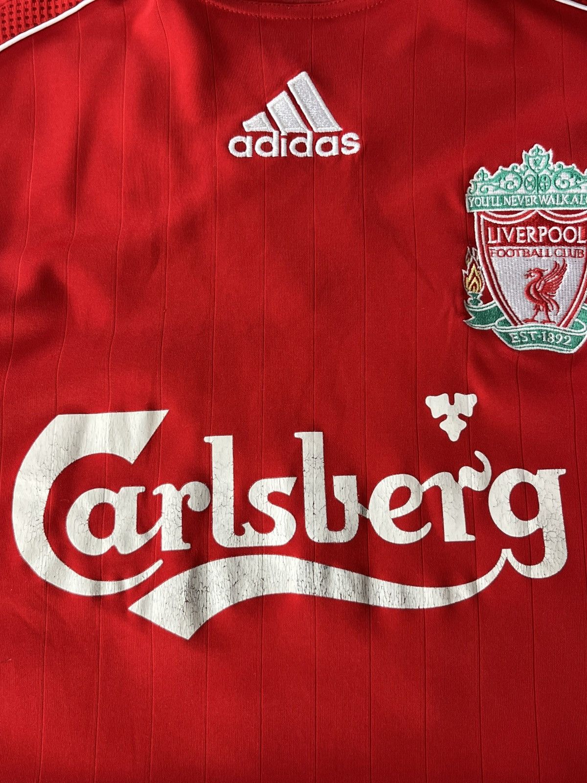 Adidas Vintage Adidas Soccer Jersey Liverpool 2006/2008 Size US S / EU 44-46 / 1 - 3 Thumbnail