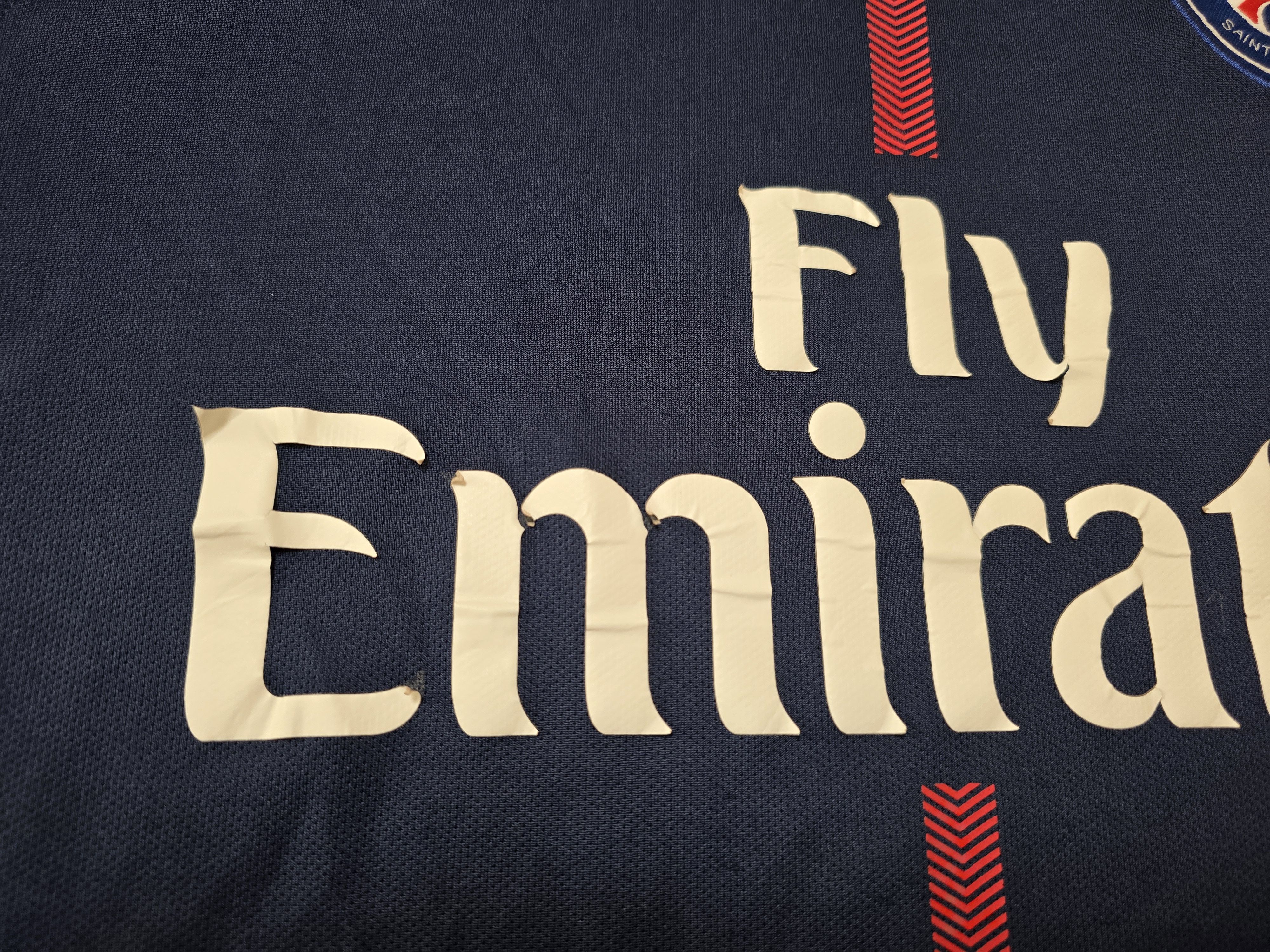 Nike PSG PARIS SAINT-GERMAIN 2017 2018 HOME FOOTBALL SOCCER Size US M / EU 48-50 / 2 - 5 Thumbnail