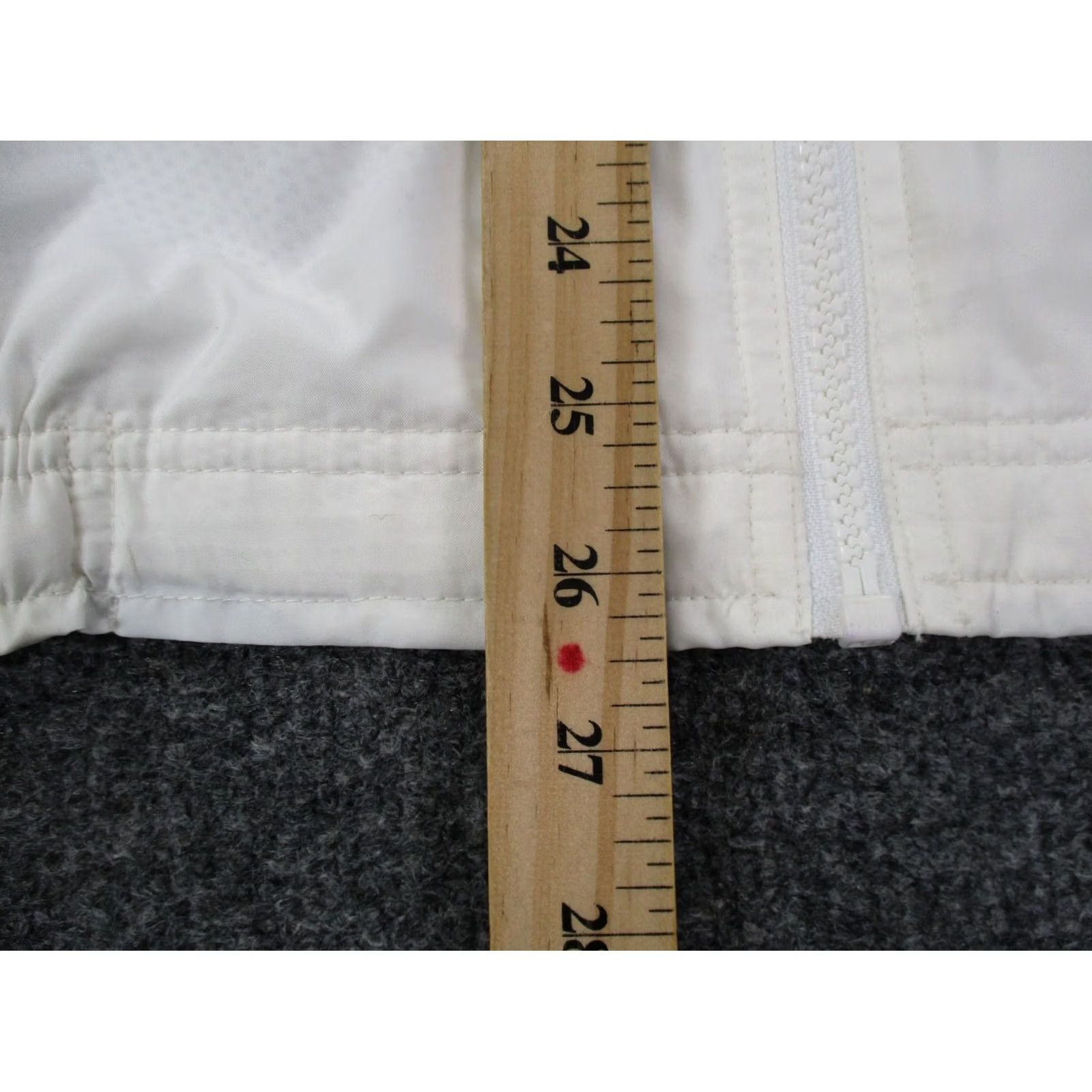 Nike VINTAGE Nike Jacket Mens L White Green Nylon Retro Sport Active Y2K Track Run Size US L / EU 52-54 / 3 - 4 Thumbnail